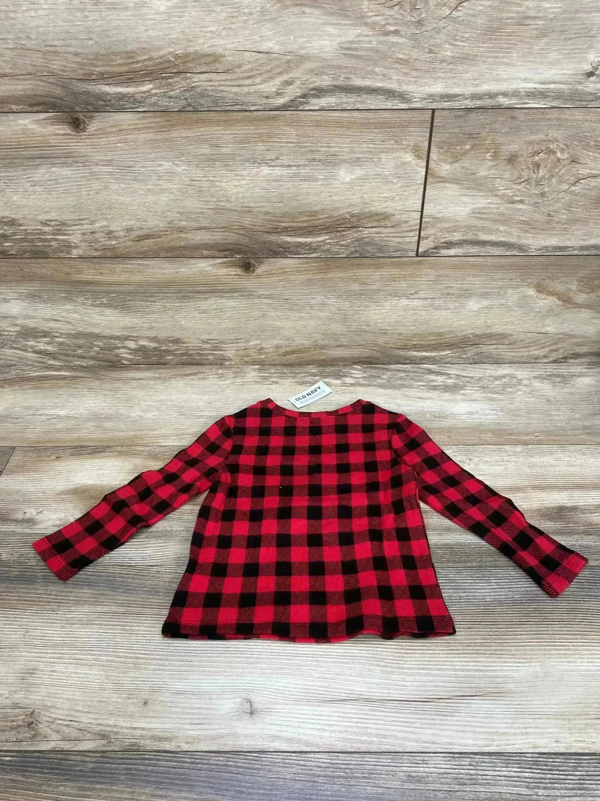 NEW Old Navy Black/Red Buffalo Check Shirt sz 2T - Me n Mommy To Be