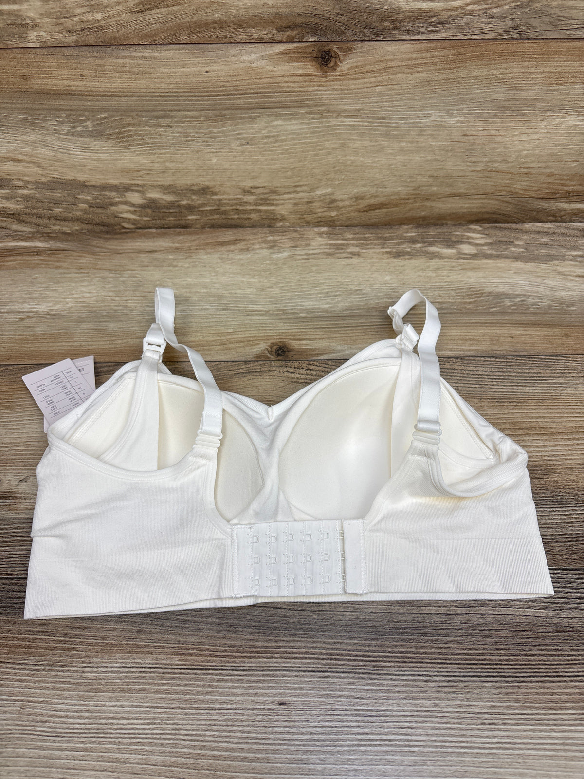 NEW Auden Seamless Nursing Bra - White sz Medium