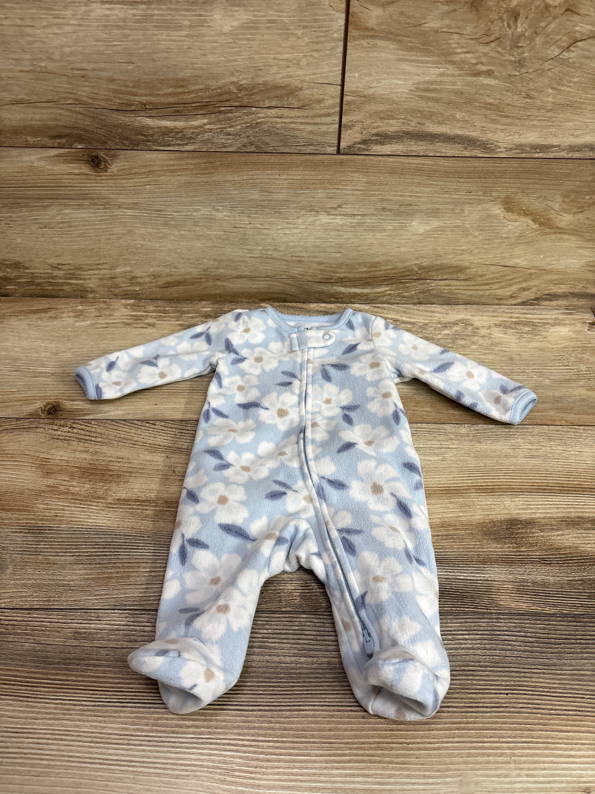 Just One You Blanket Sleeper Blue sz Newborn