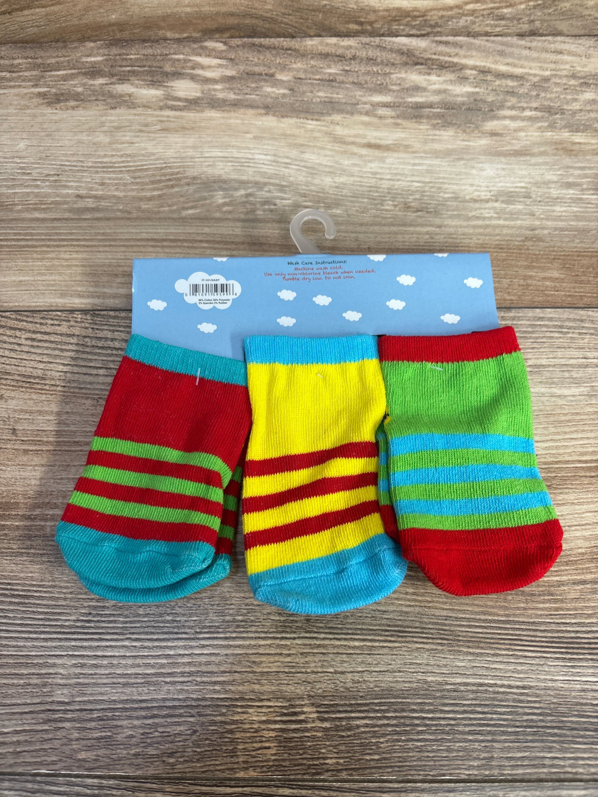 NEW 3pk Monster Face Baby Socks sz 2-4 Years - Me n Mommy To Be