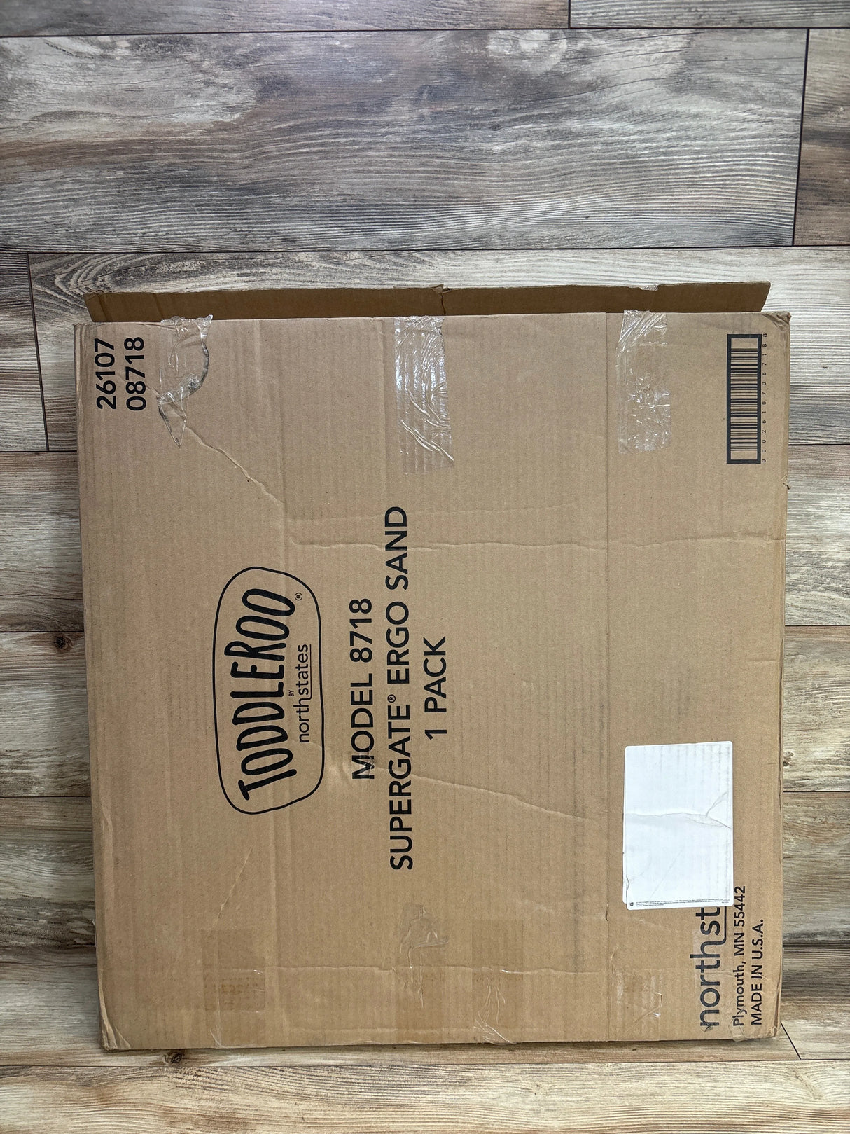 Toddleroo by North States Supergate Ergo Baby Gate in Sand