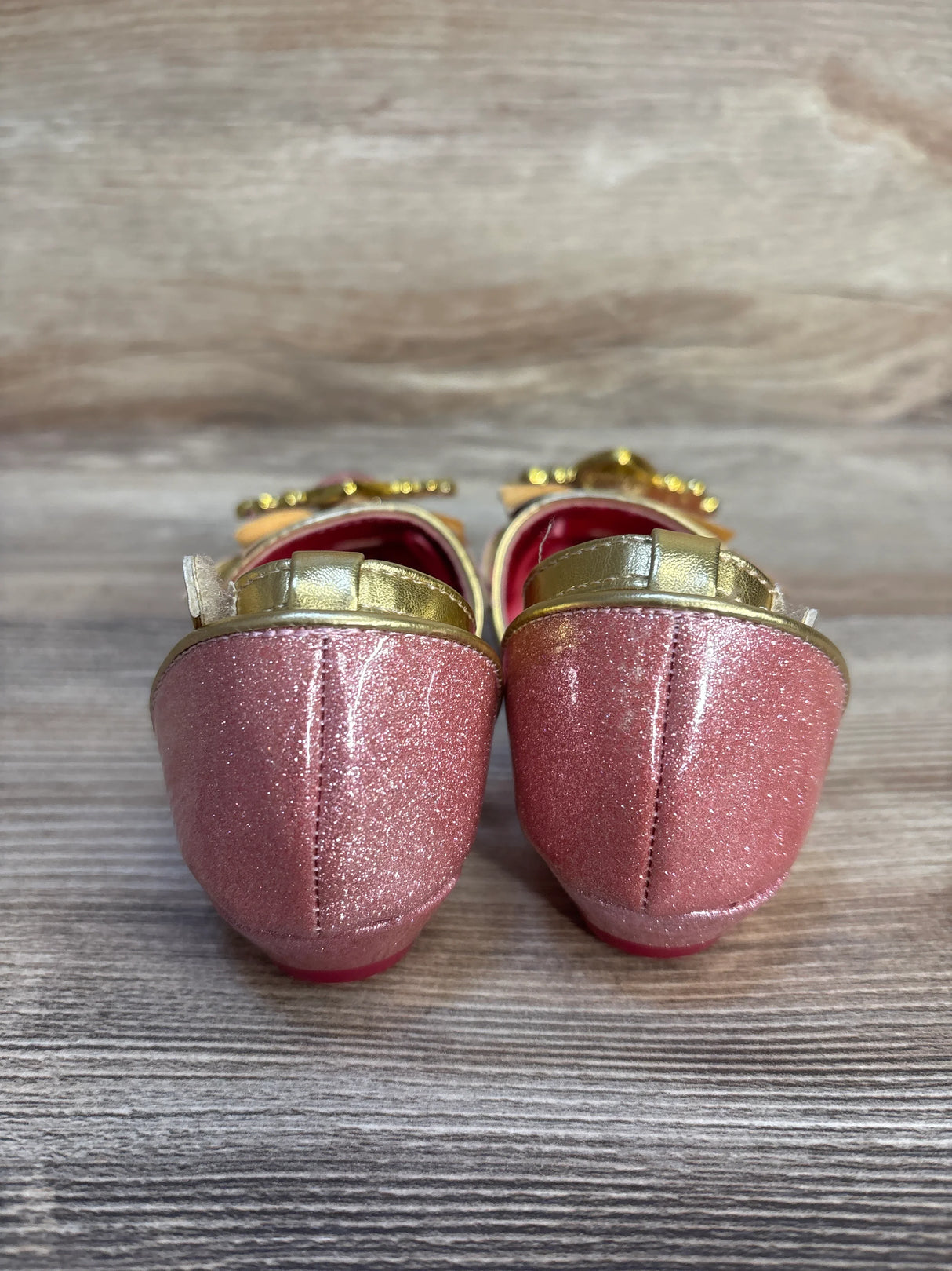 Disney Sleeping Beauty Aurora Costume Shoes Pink sz 7/8c