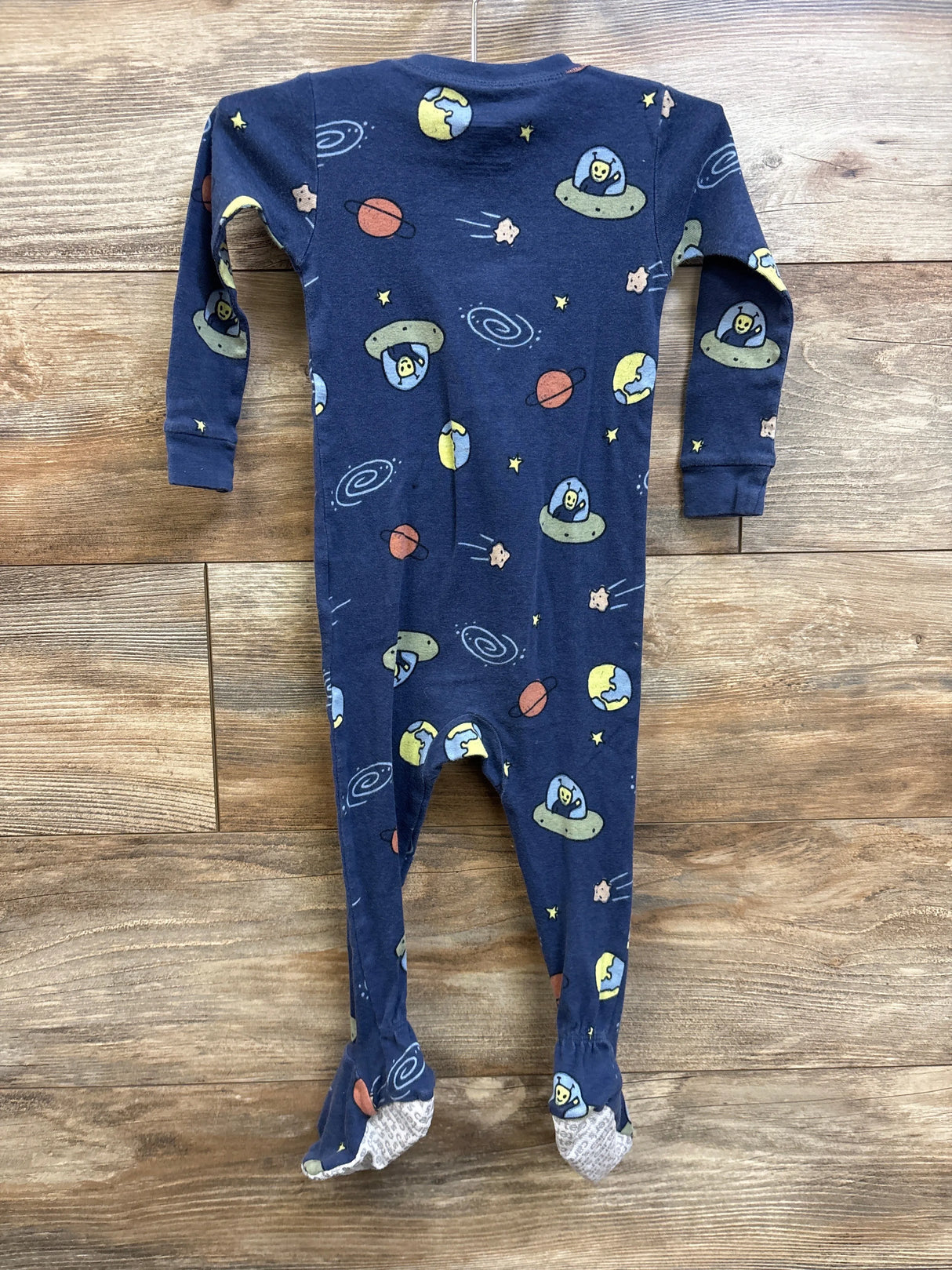 Carter's Alien Sleeper Blue sz 24m