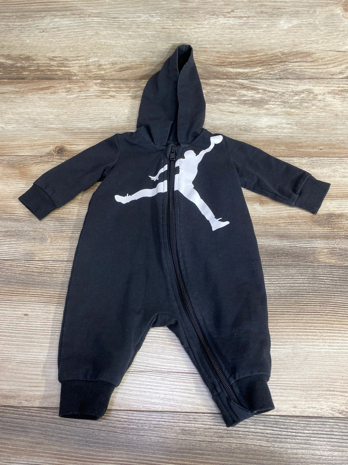 Air Jordan Hooded Coverall Black sz 3m