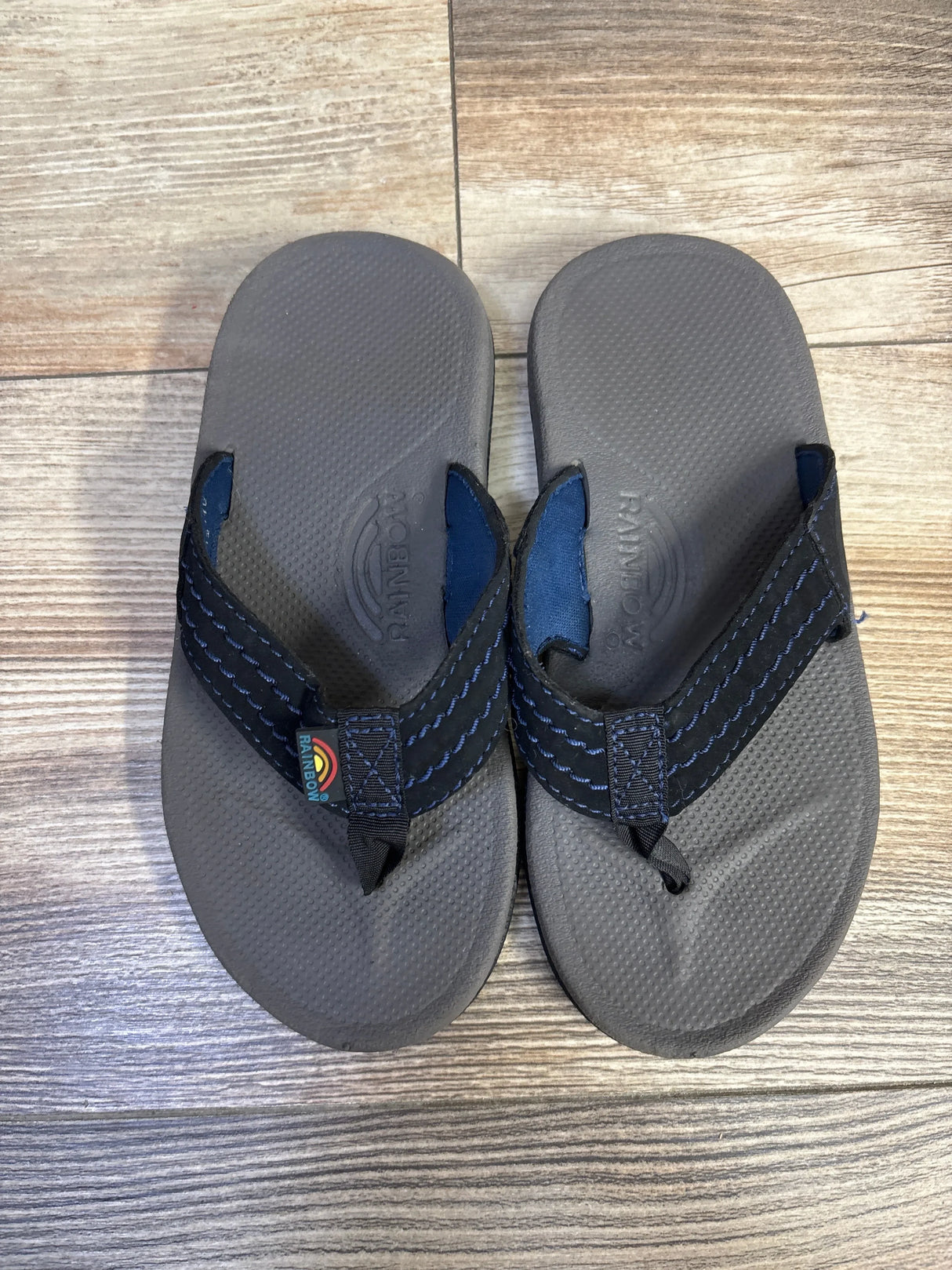 Rainbow Cape Sandals Grey sz 11/12c