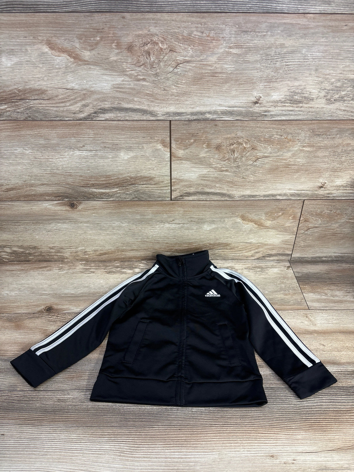 Adidas Full Zip Active Jacket Black sz 2T