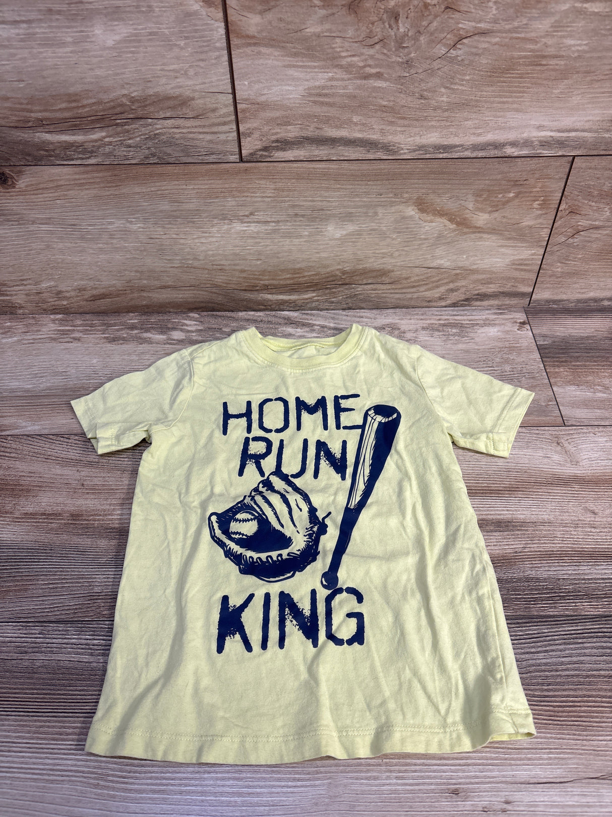 Carter's Home Run King Shirt Yellow sz 4T