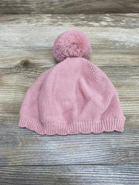 Janie & Jack Pom Beret Pink Sz 6-12m - Me n Mommy To Be