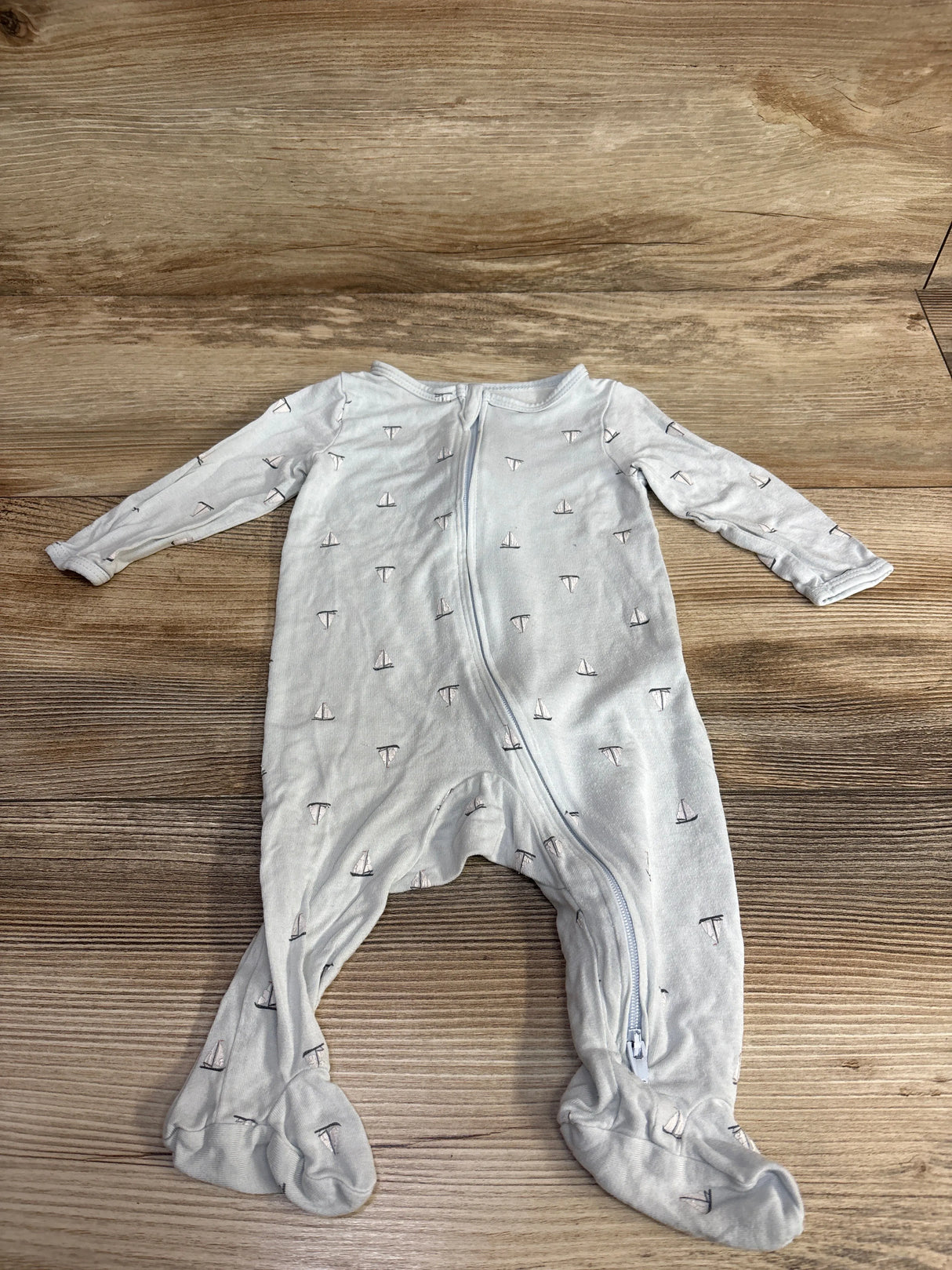 Carter's Sailboat Sleeper Light Blue sz 3m