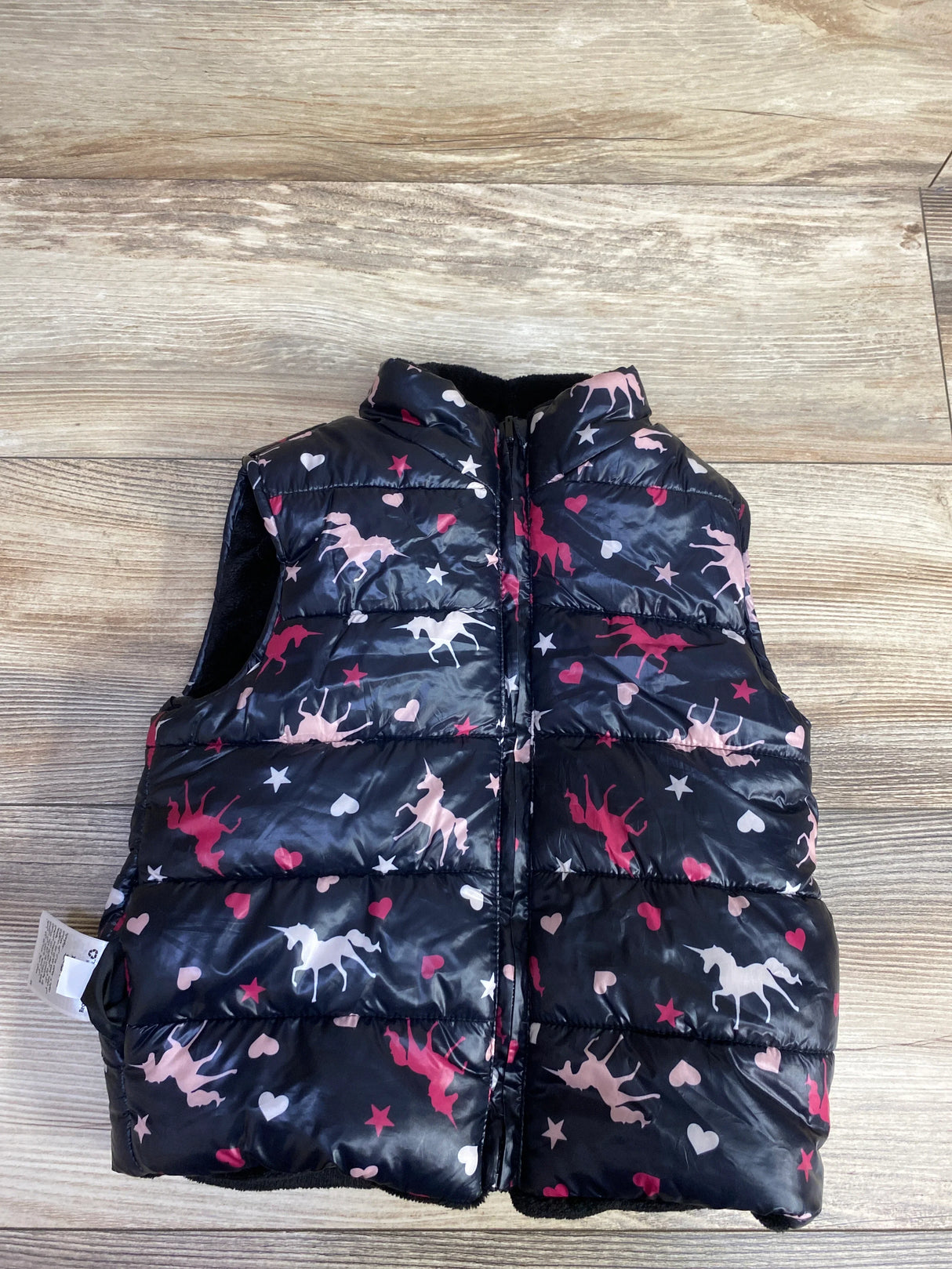 Epic Threads Reversible Sleeveless Coat Black sz 3T