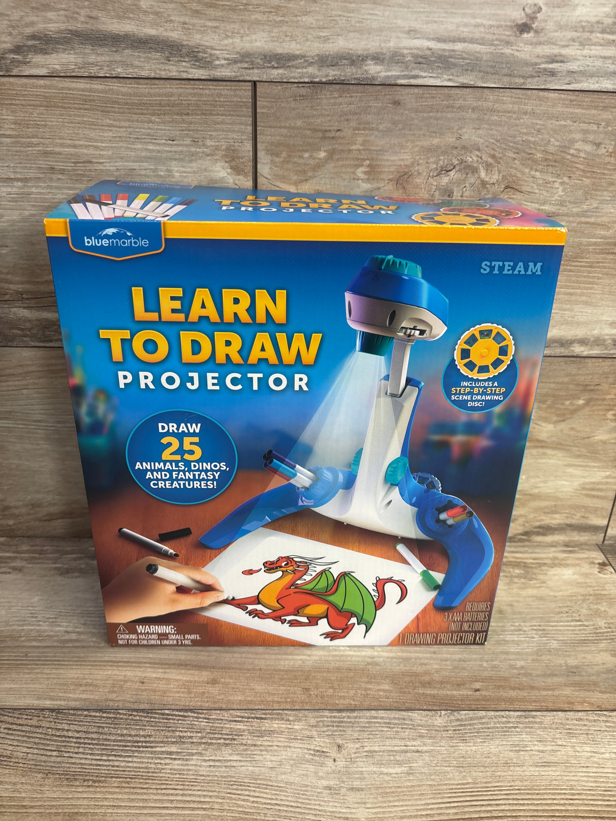 NEW Blue Marble Learn to Draw Projector - Kids Image Projector