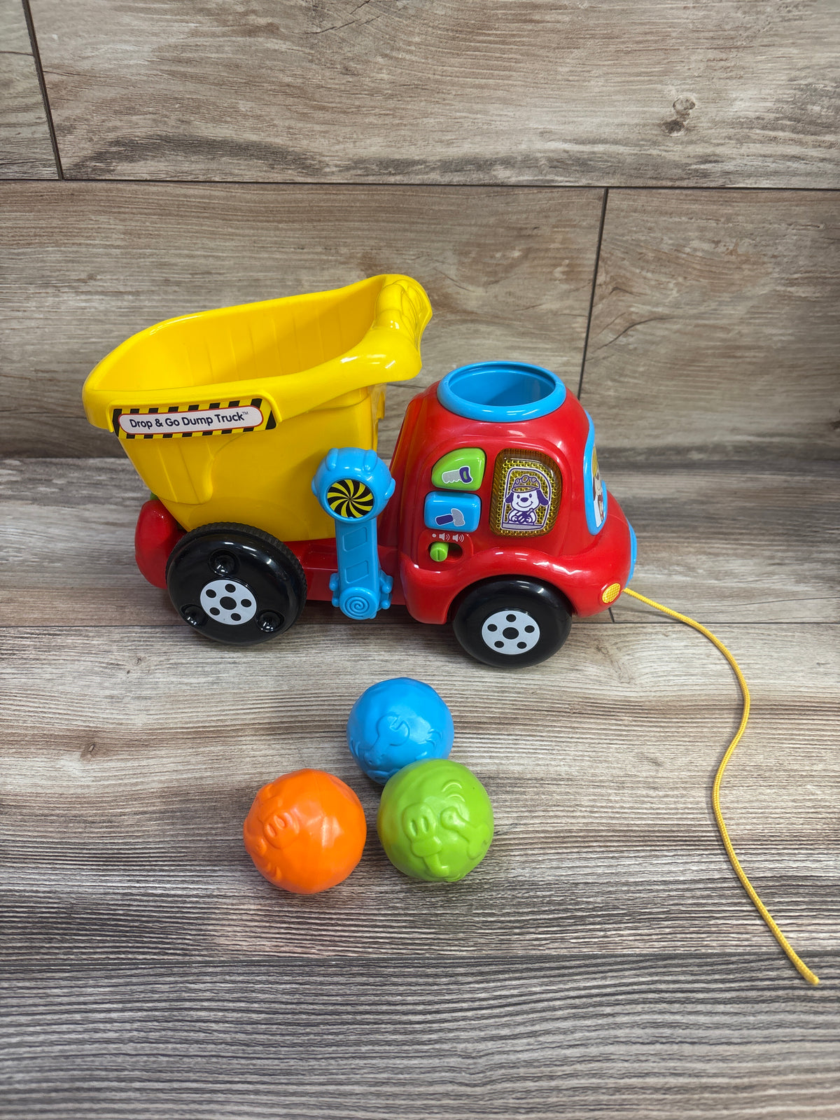 Vtech Drop & Go Dump Truck Red