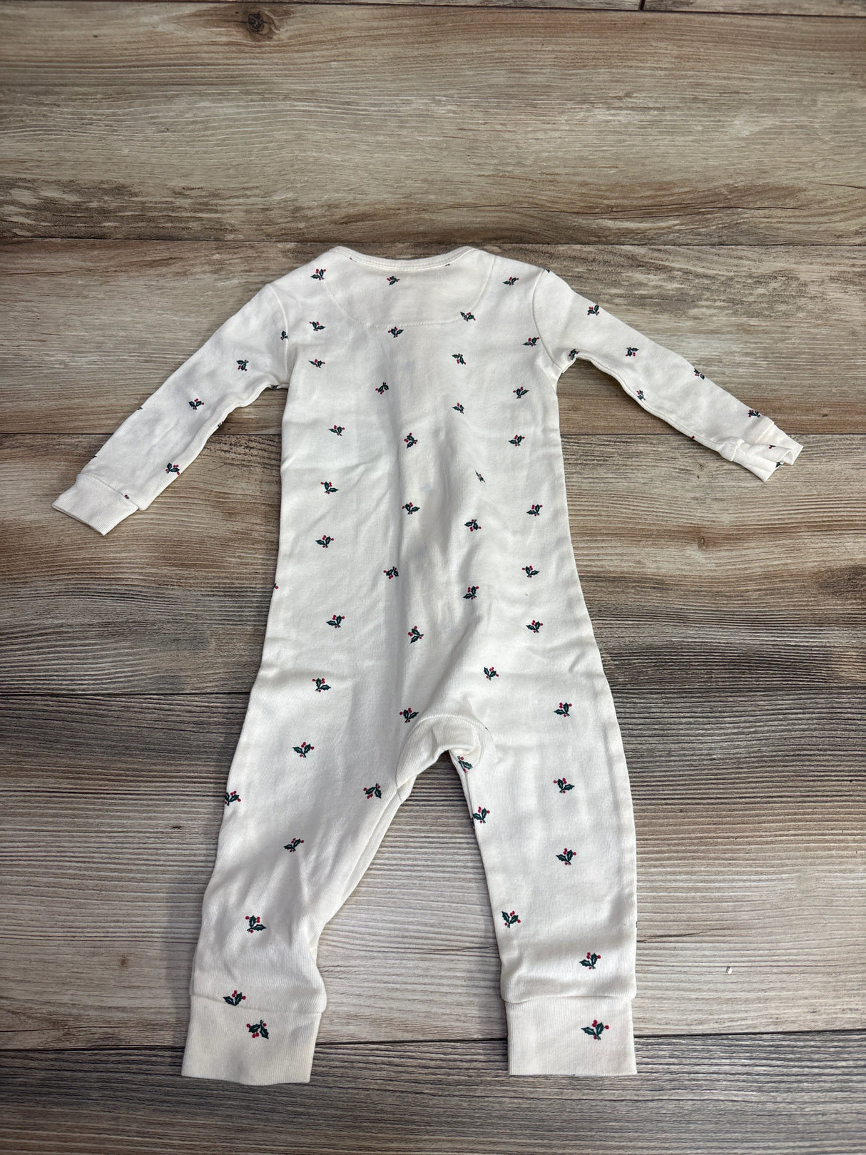 Baby Gap Organic Cotton Holly One Piece Off White sz 6-12m