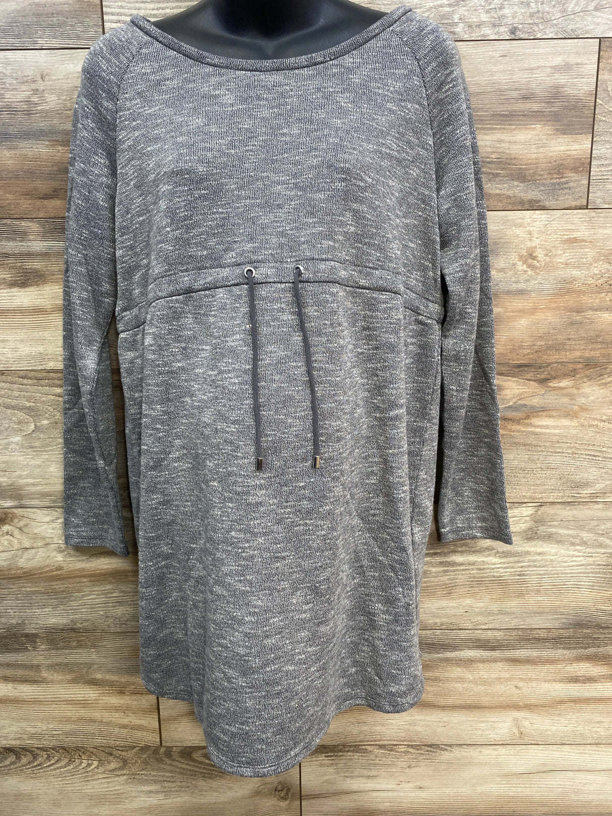 H&M Mama Maternity Long Sleeve Tunic Grey sz Large