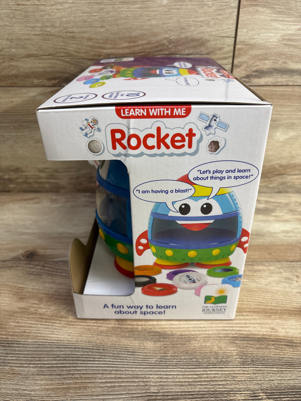 NEW The Learning Journey: Learn with Me – Rocket – Learn About Space