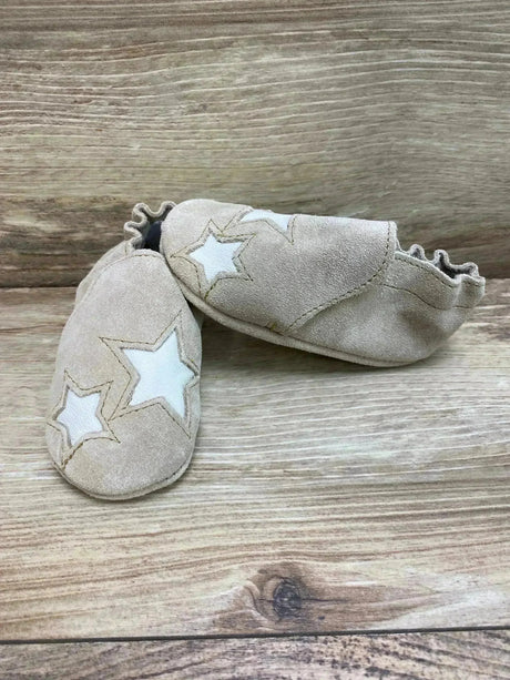 Minnetonka Star Infant Bootie Tan Sz 4c - Me n Mommy To Be