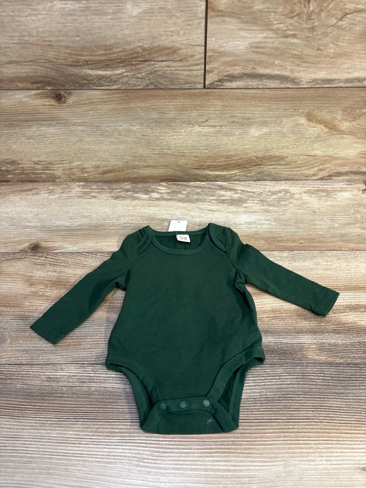 NEW Cozy Cub Long Sleeve Bodysuit Green sz 0-1m