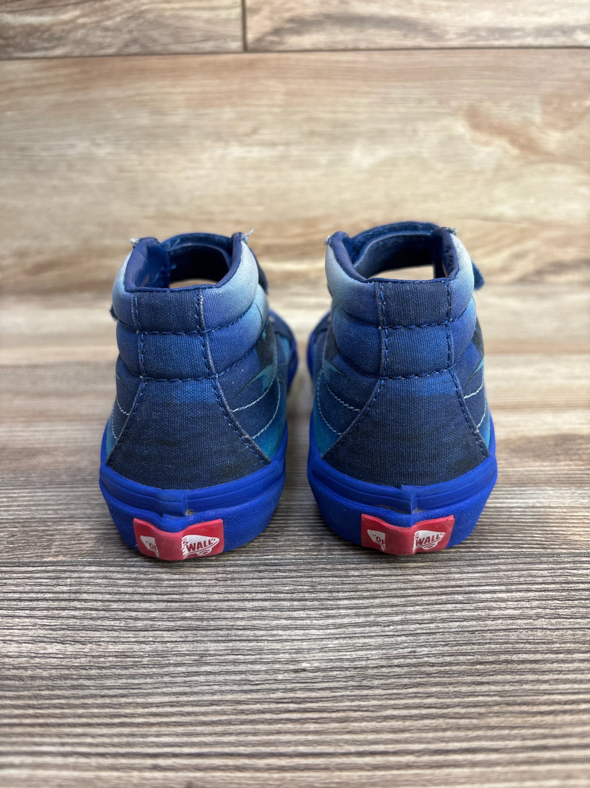 Vans Sk8-Mid Reissue V Discovery Shark Week, Blue sz 13c