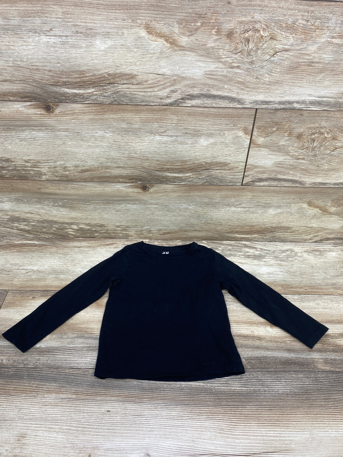 H&M Long Sleeve Shirt Black sz 3/4T
