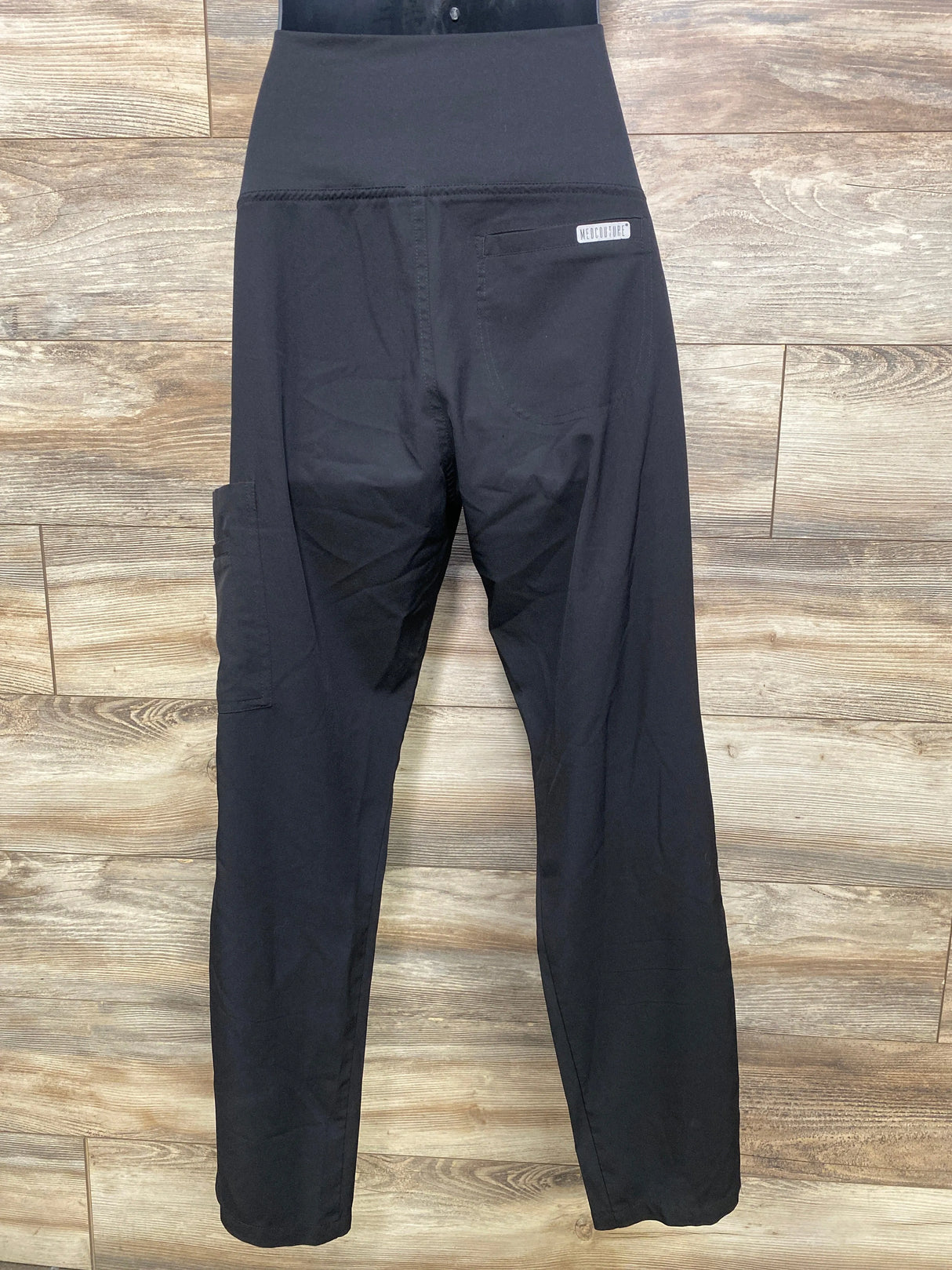 Medcouture Full Panel Scrub Pants Black sz XS - Me n Mommy To Be