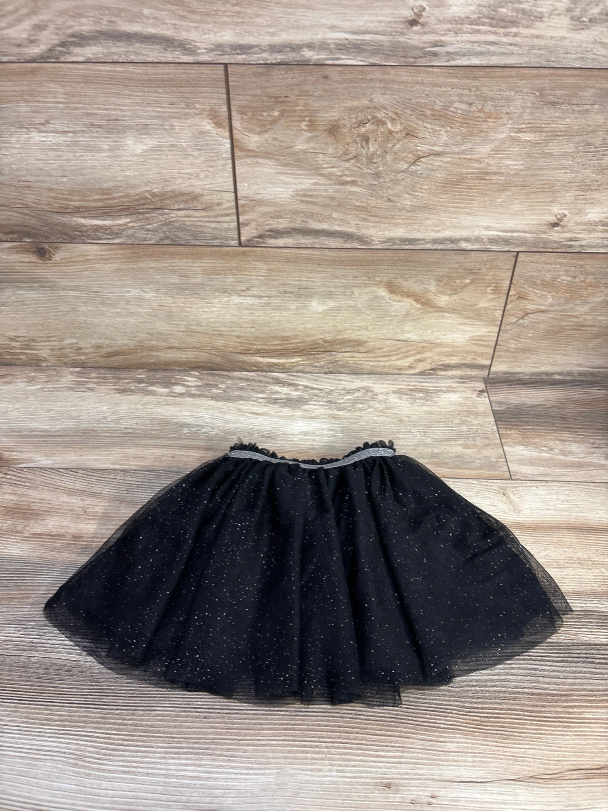 Cat & Jack Tulle Sparkly Skirt Black sz 3T