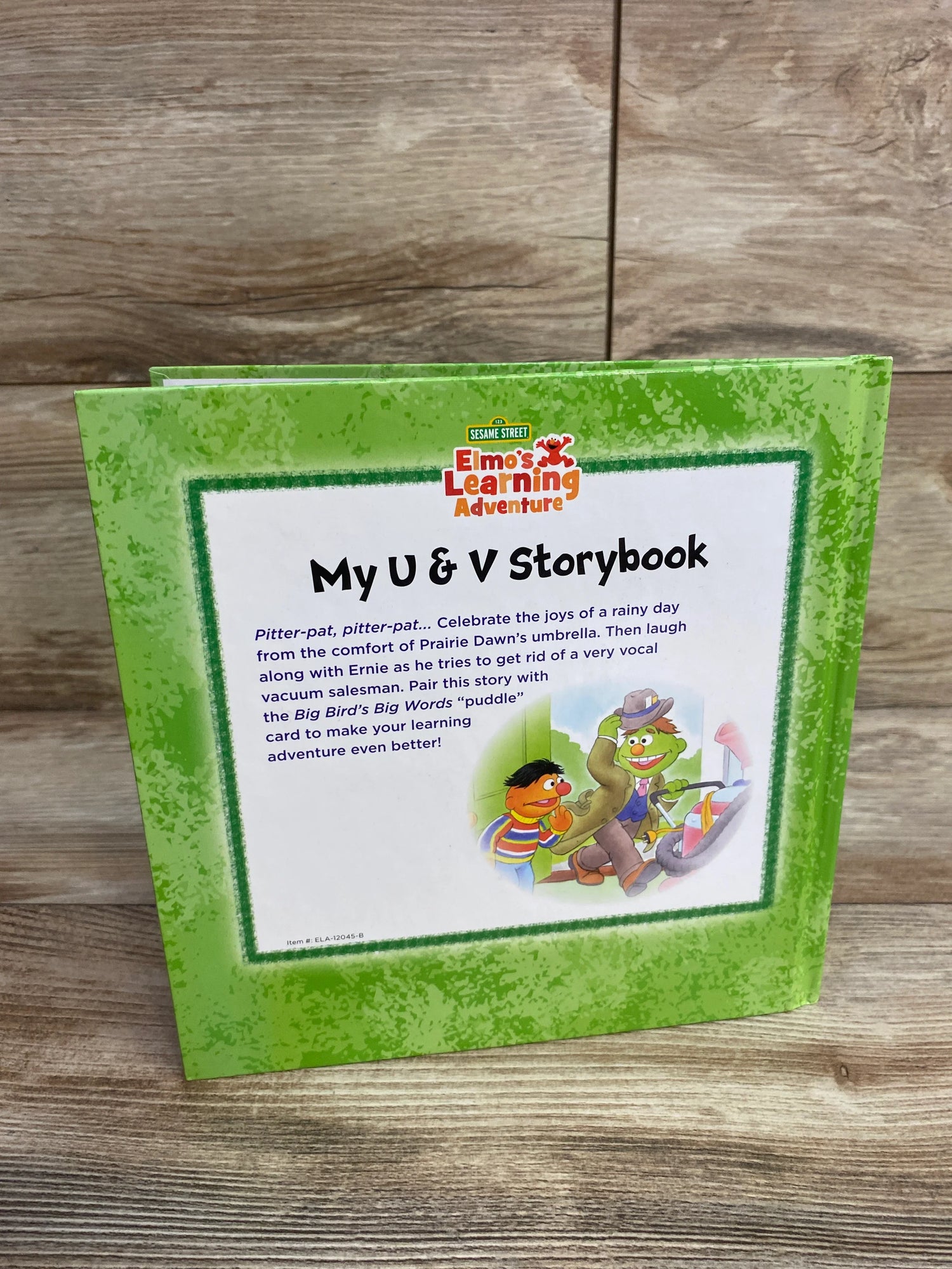 Sesame Street My U & V Storybook Hardcover Book