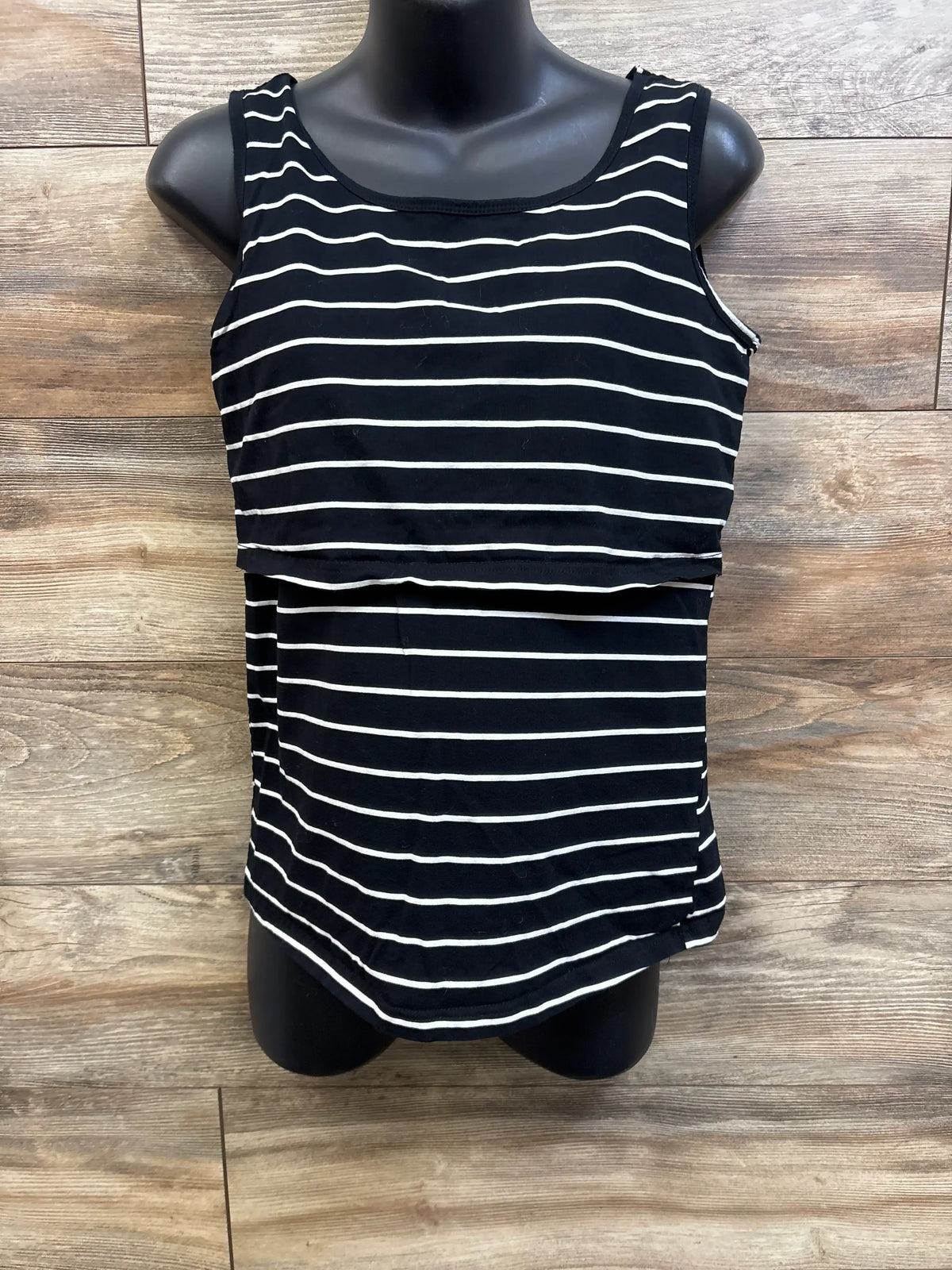 Bearsland Maternity Nursing Tank Top Black sz Medium