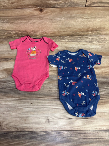 NEW Koala Baby 2pk Bodysuits Pink sz 3-6m - Me n Mommy To Be