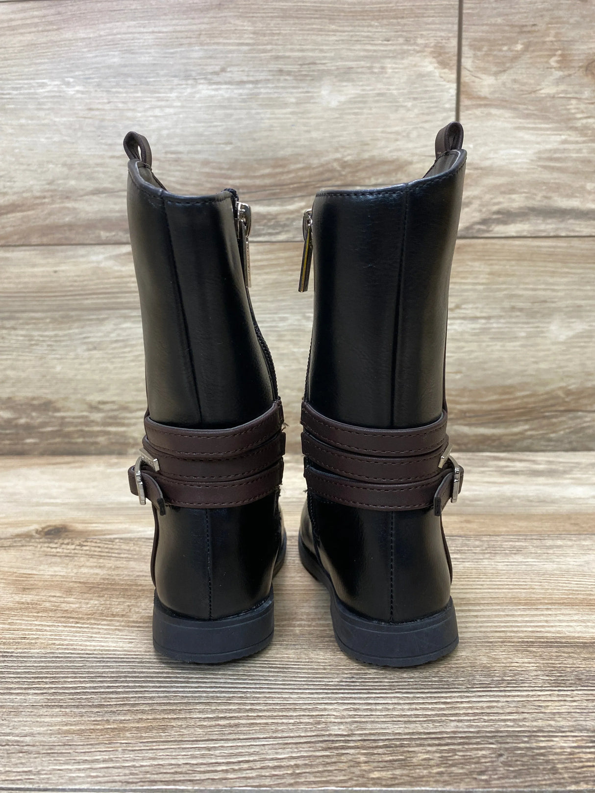 Nautica Adira Knee High Fashion Riding Boots Black Sz 5c - Me n Mommy To Be