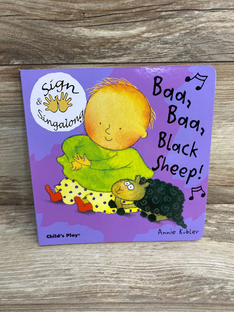Sign and Sing Along: Baa Baa Black Sheep Board Book - Me n Mommy To Be