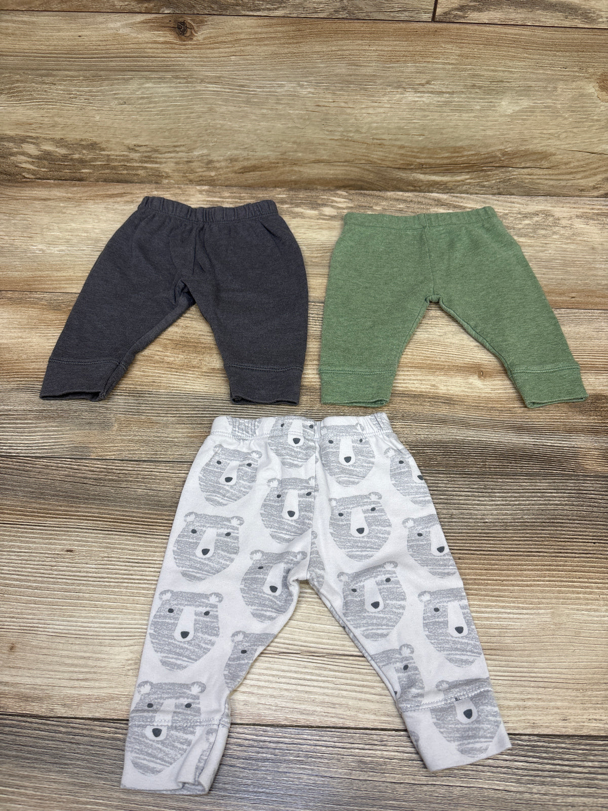 Cloud Island 3pk Pants Grey sz Newborn