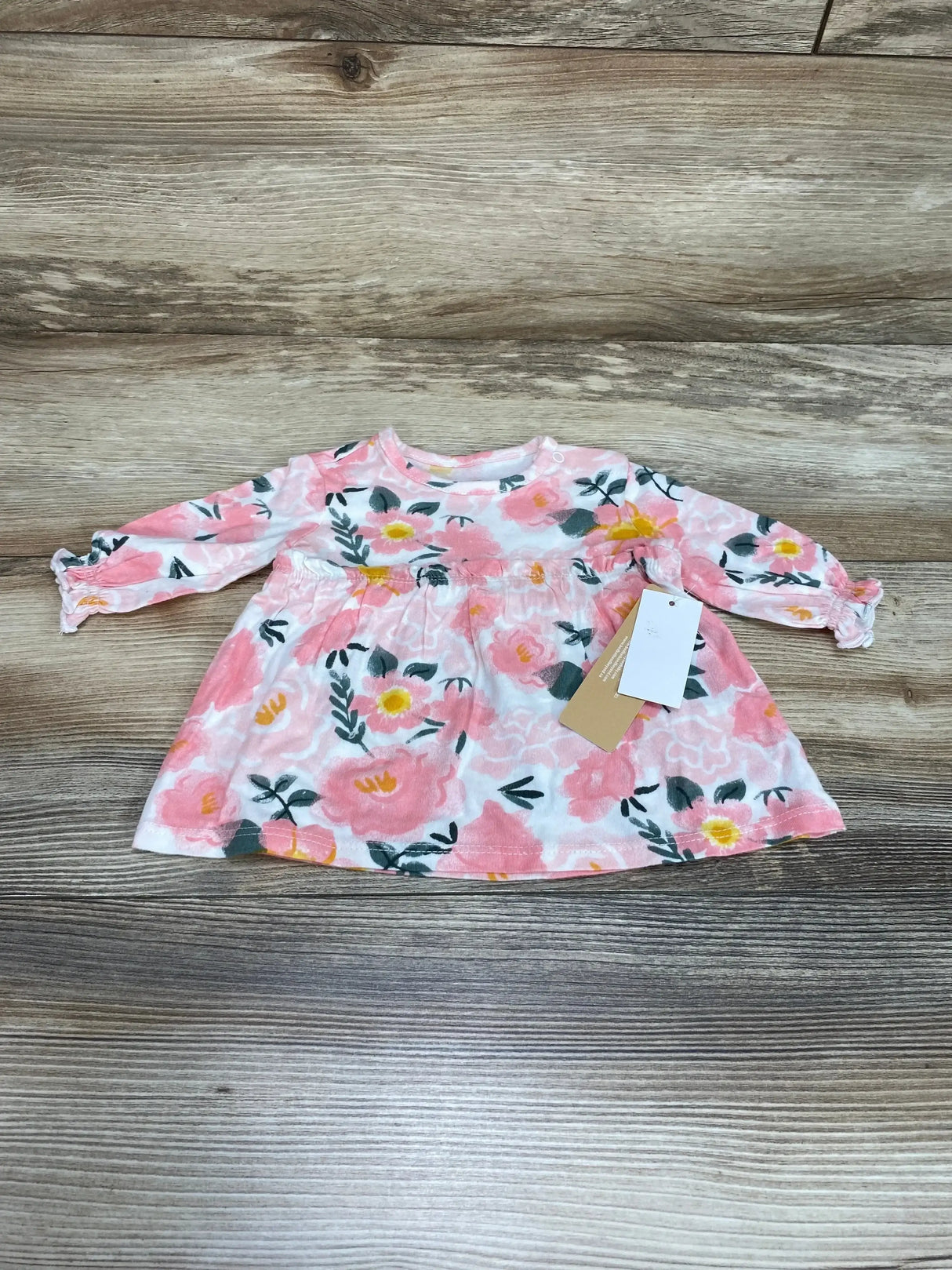 NEW Ever & Ever Floral Top White/Pink sz Newborn - Me n Mommy To Be