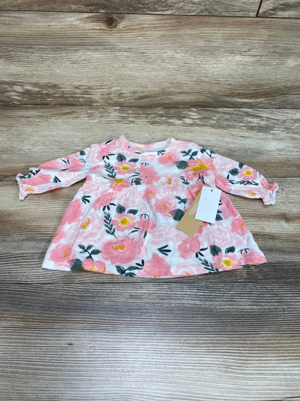 NEW Ever & Ever Floral Top White/Pink sz Newborn - Me n Mommy To Be