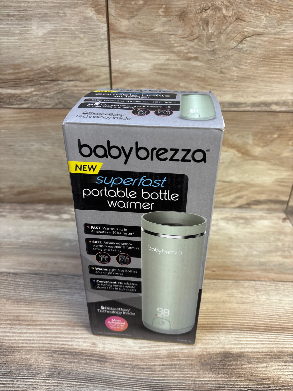 NEW Baby Brezza Superfast Portable Bottle Warmer