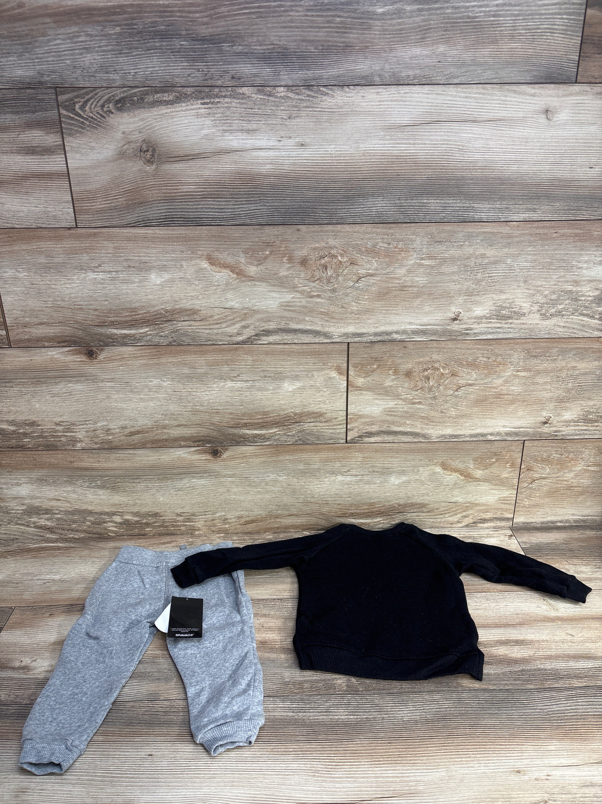 NEW The Rolling Stones 2pc Sweatshirt & Joggers Set Black sz 18m