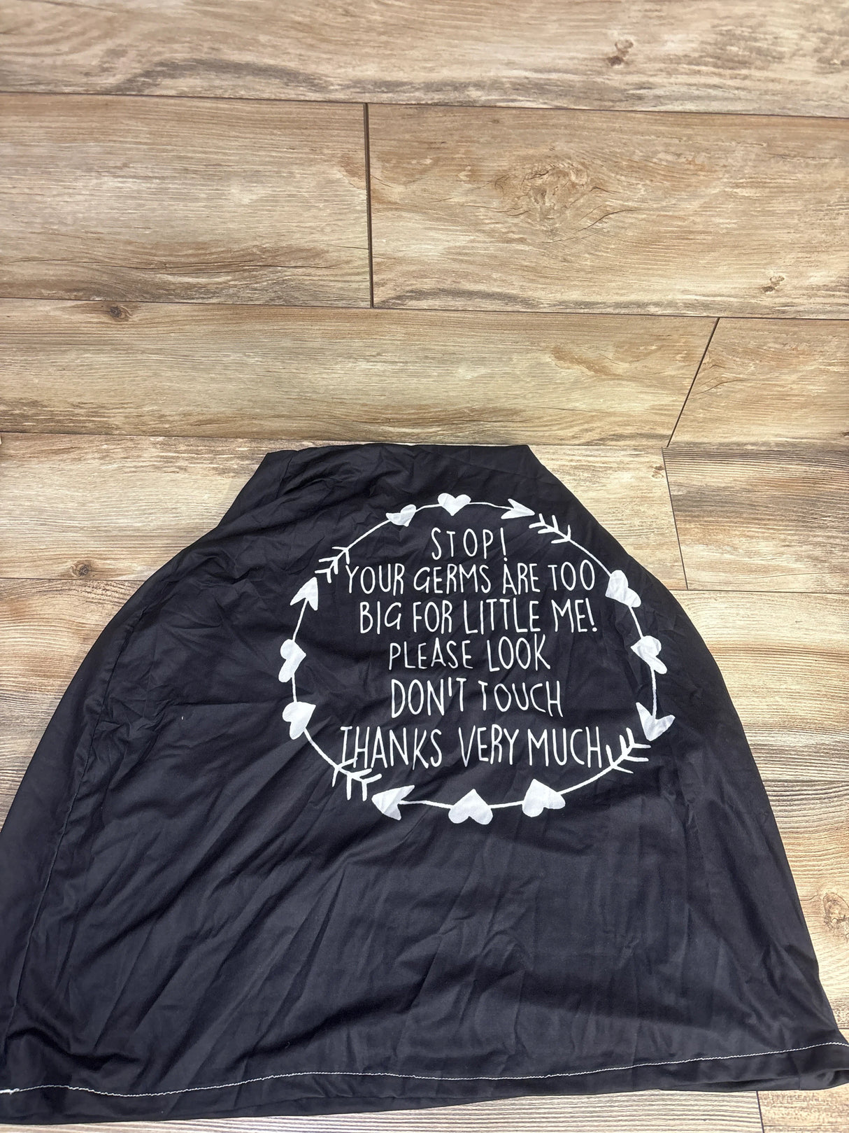 NEW Car Seat & Nursing Cover - Black