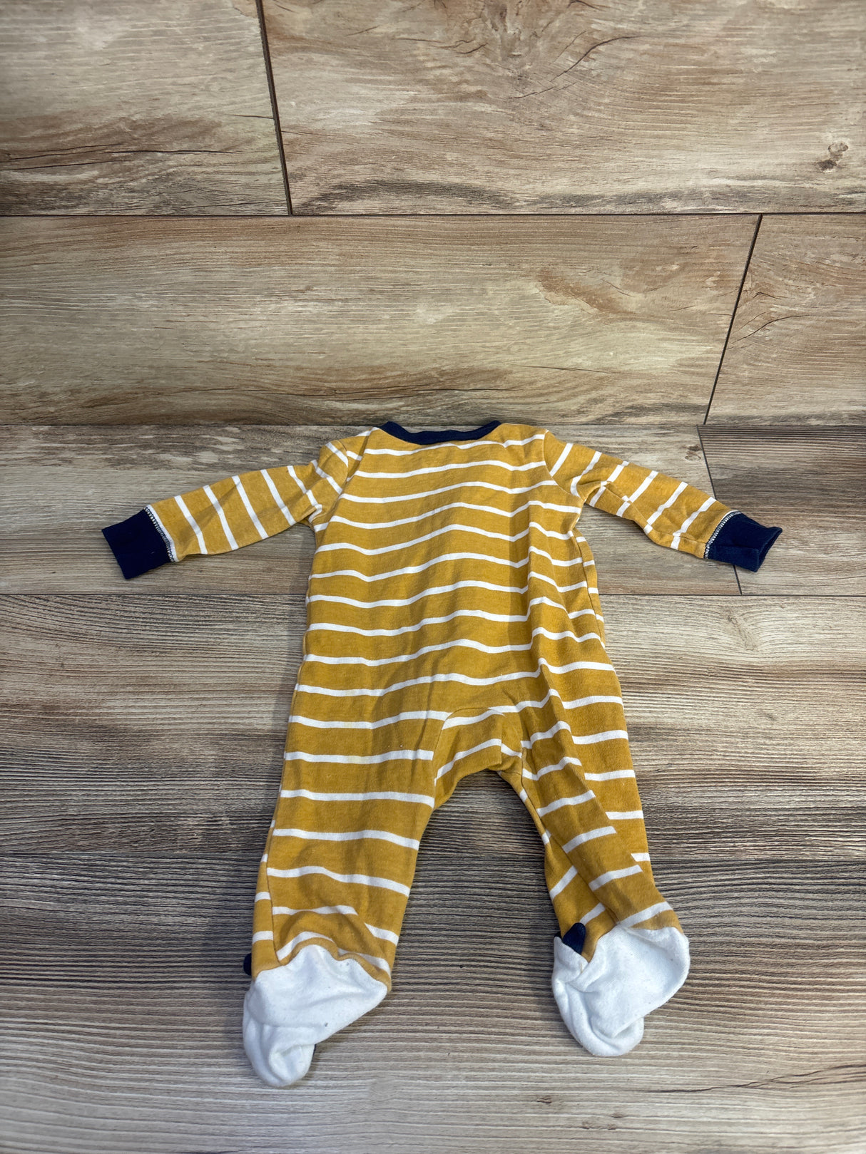 Carter's Striped Sleeper Yellow sz 3m