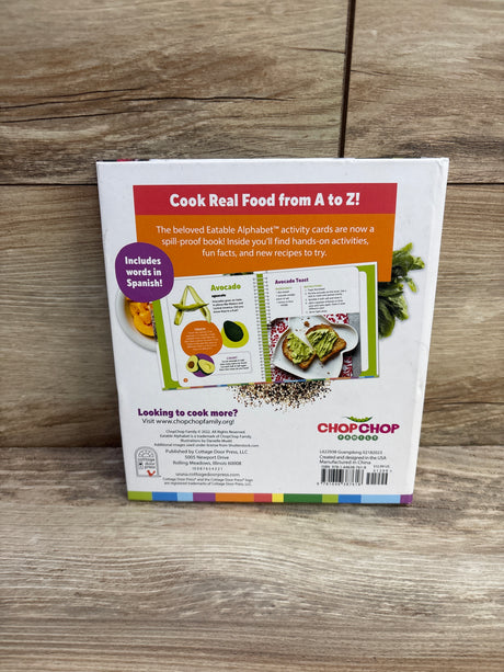 Chopchop Eatable Alphabet Hardcover Book - Me n Mommy To Be