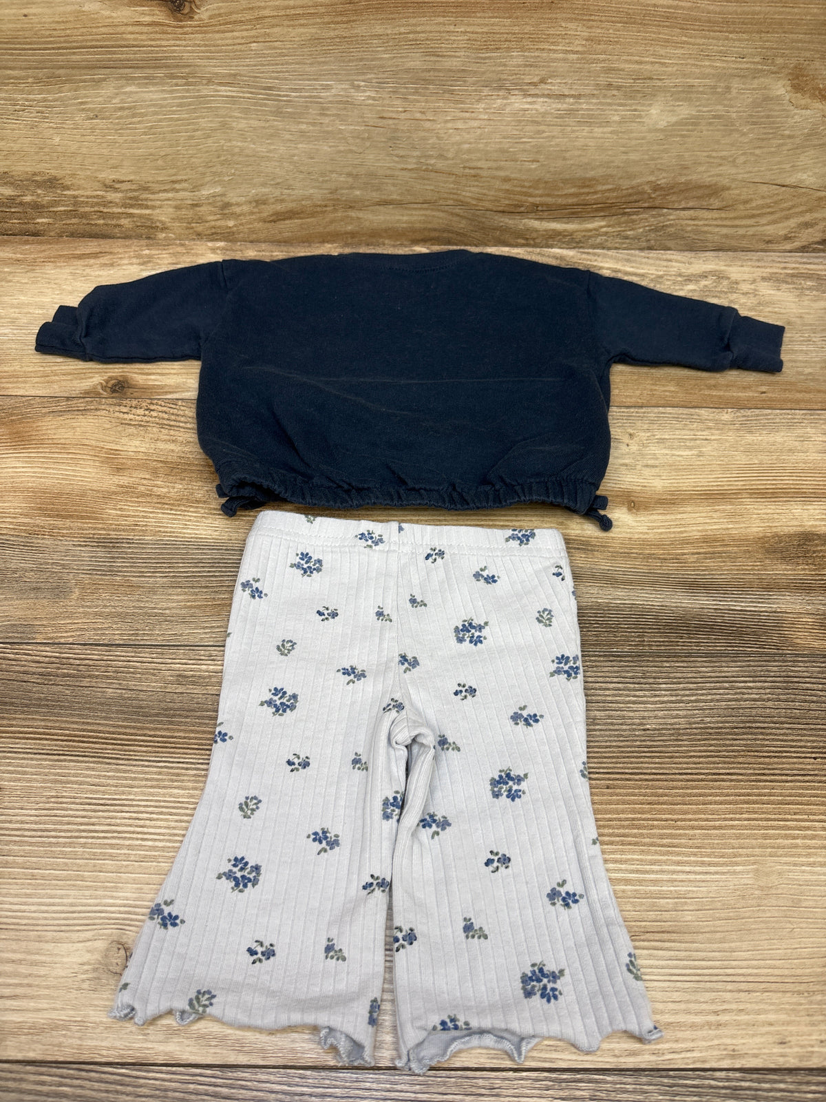 Just One You 2pc Sweatshirt & Pants Set Navy sz 3m