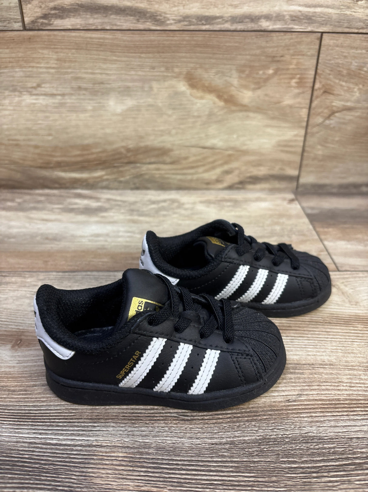 Adidas Superstar II Sneakers Black sz 6c