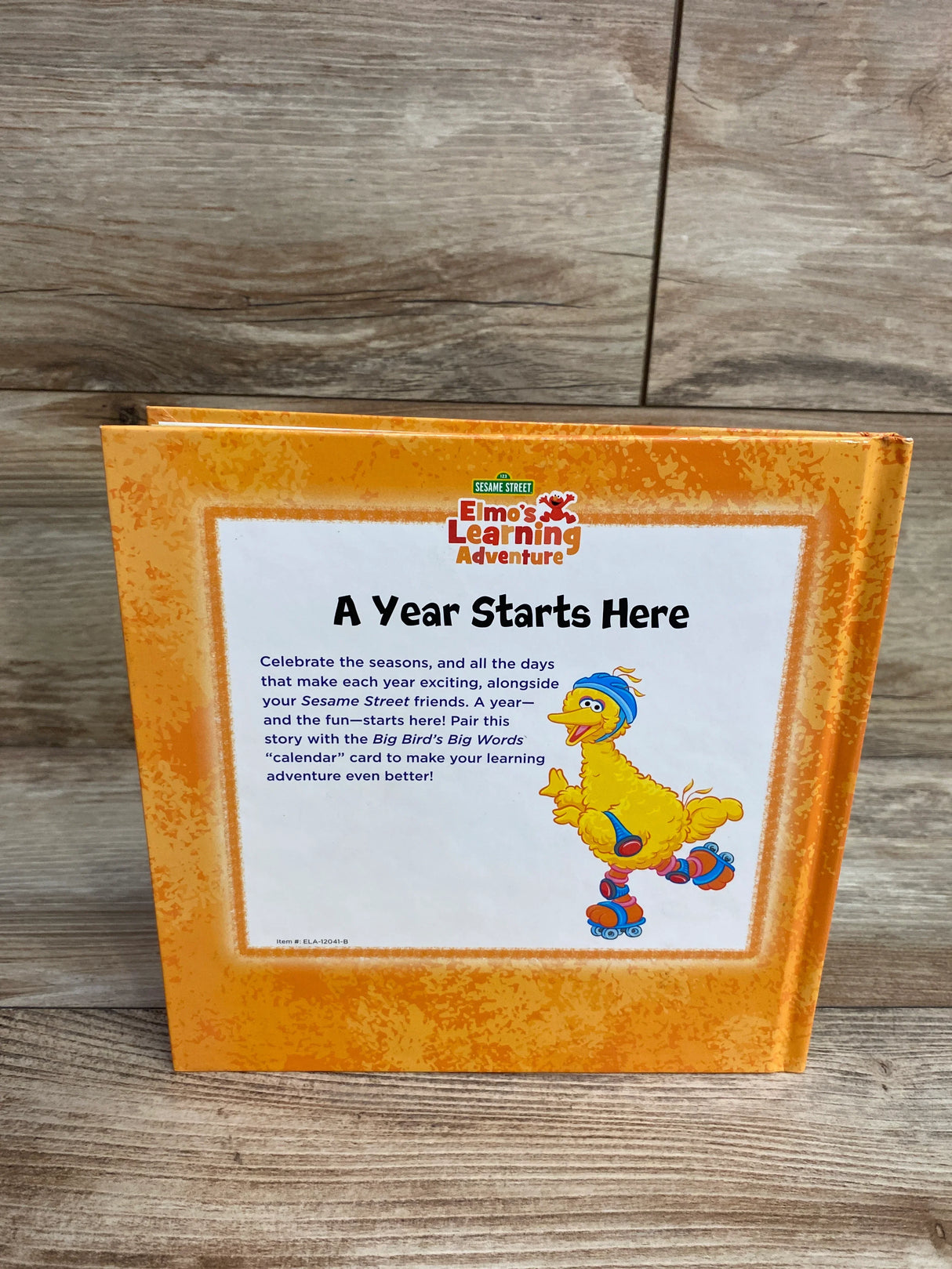 Sesame Street A Year Starts Here Hardcover Book