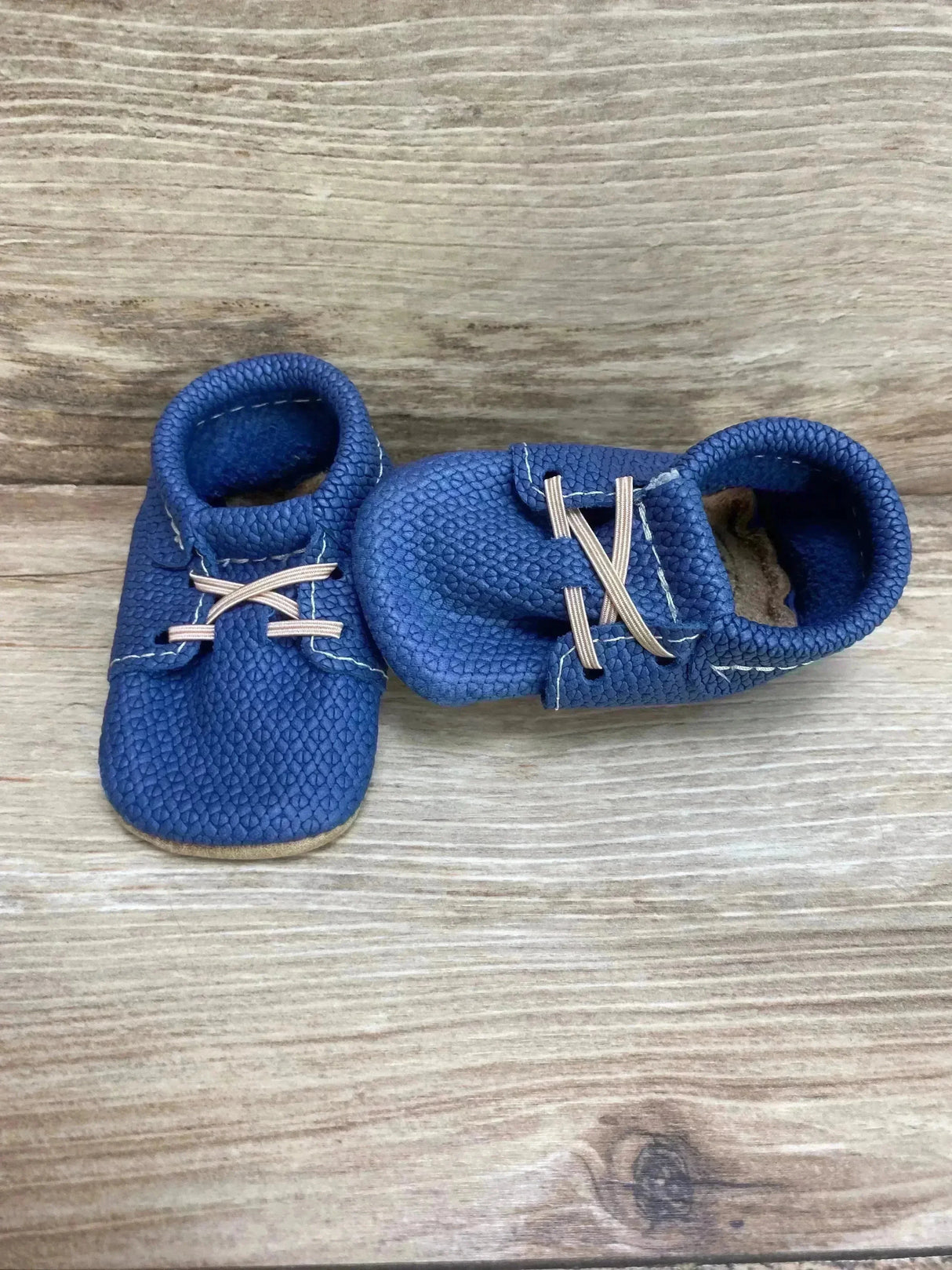 Freshly Picked Soft Sole Oxfords Blue sz 1c - Me n Mommy To Be