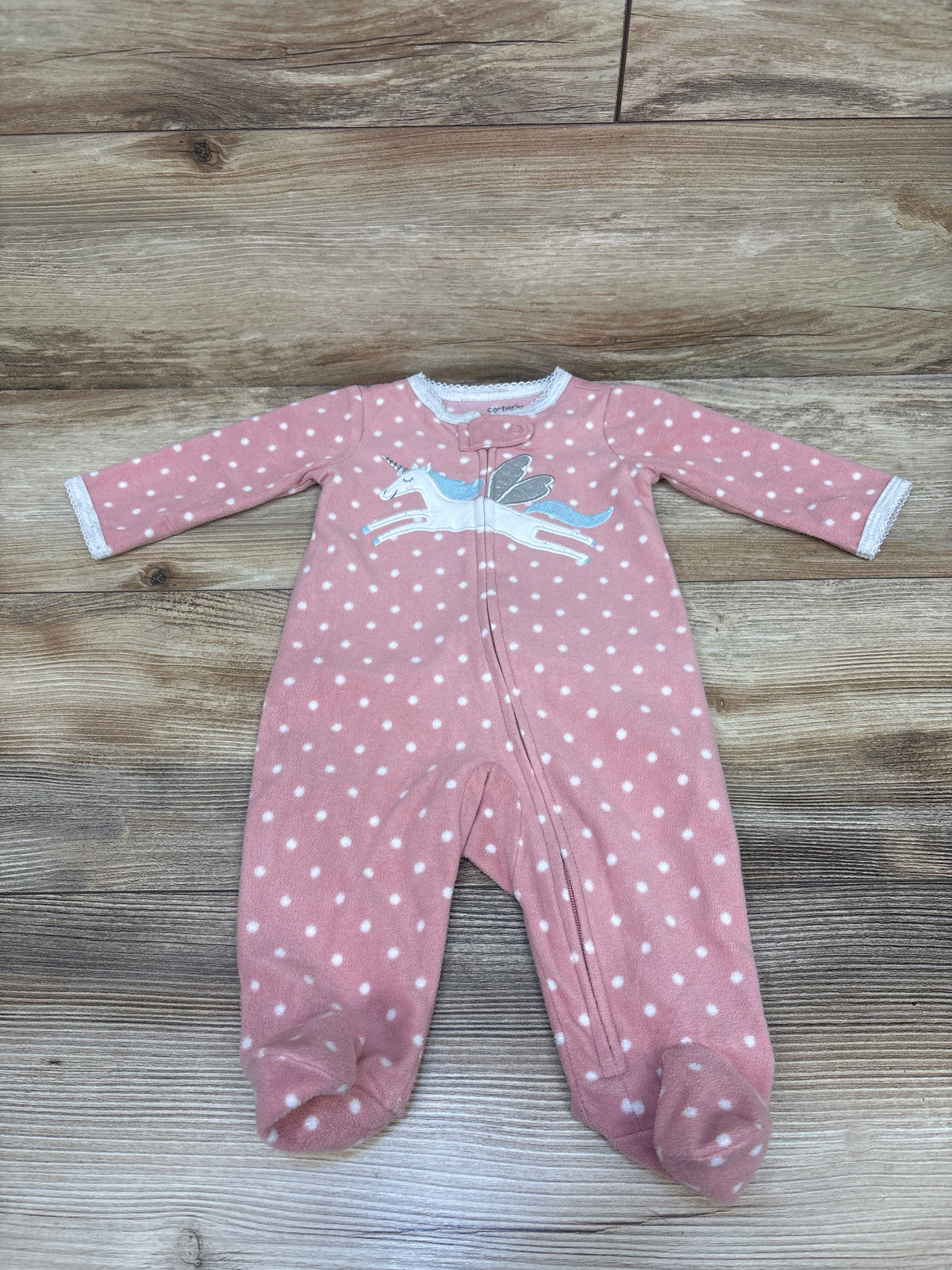 Carter's Unicorn Blanket Sleeper Pink sz 3m
