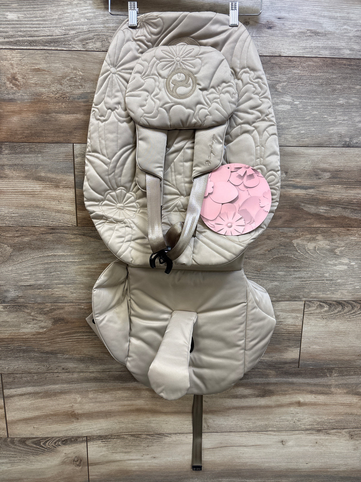Cybex Platinum Mios Seat Pack in Floral Nude Beige