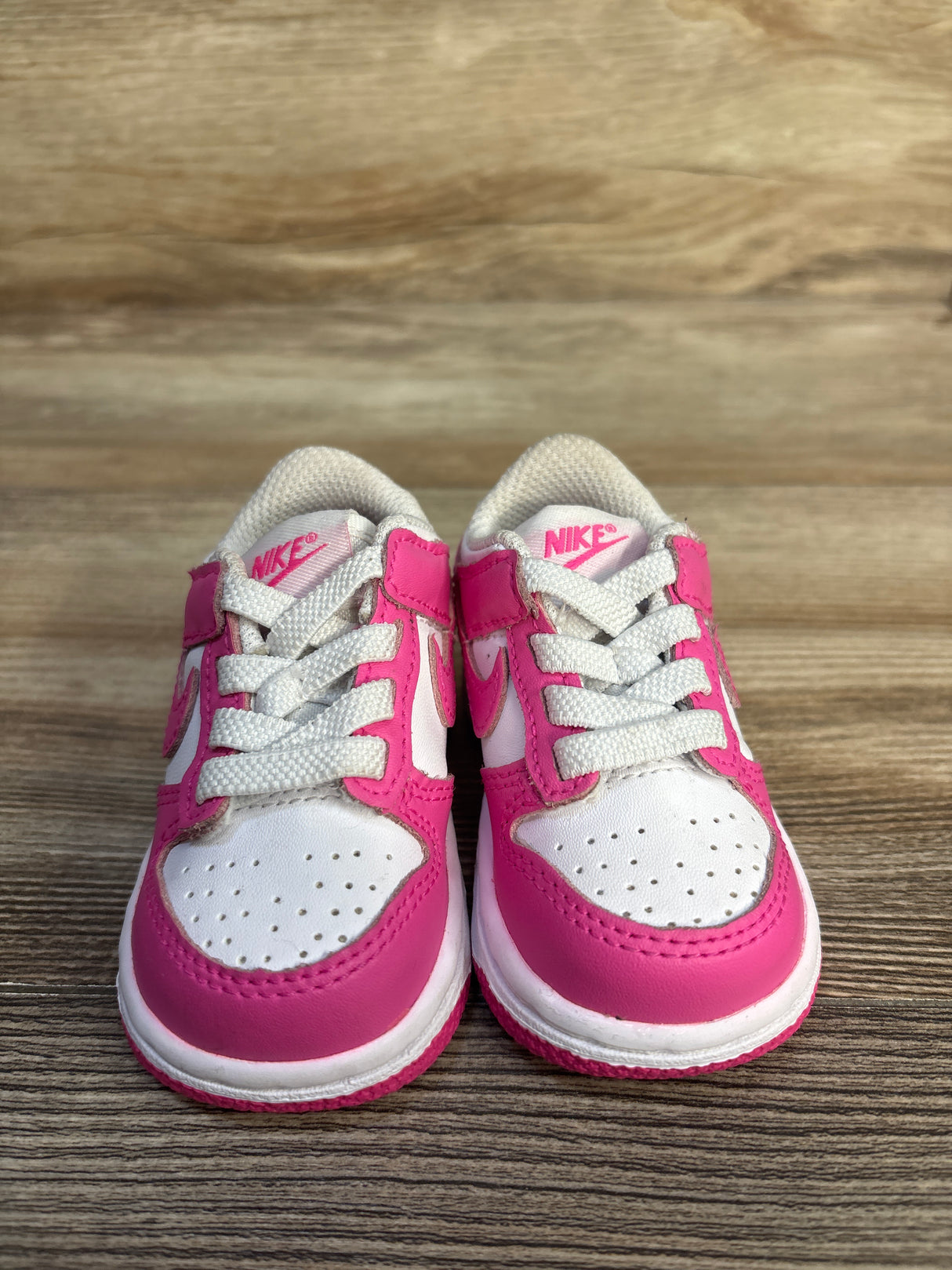 Nike Dunk Low TD 'Laser Fuchsia' Sneakers sz 2c