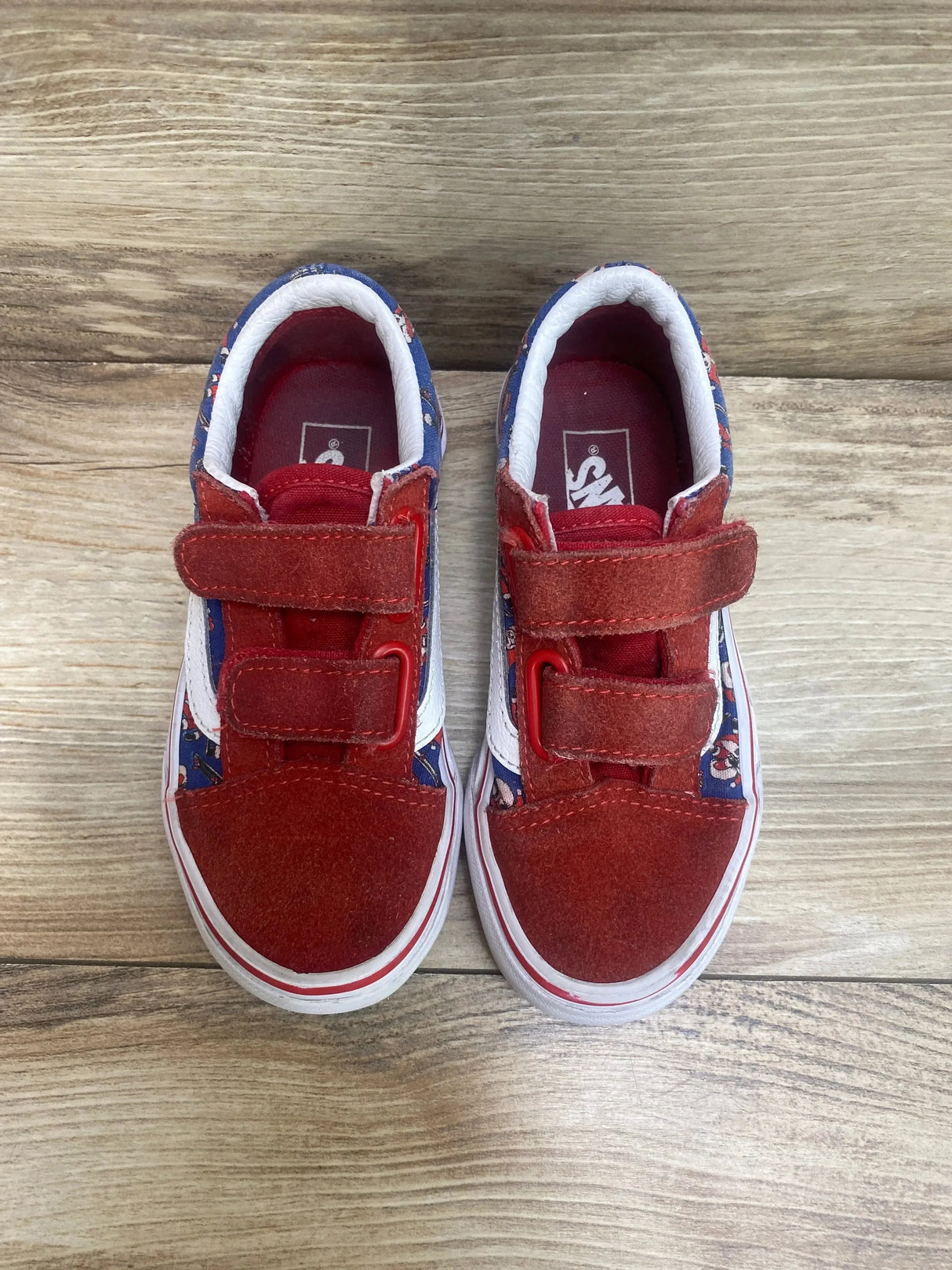 Vans Santa Shreds Old Skool V Sneakers sz 11c - Me n Mommy To Be