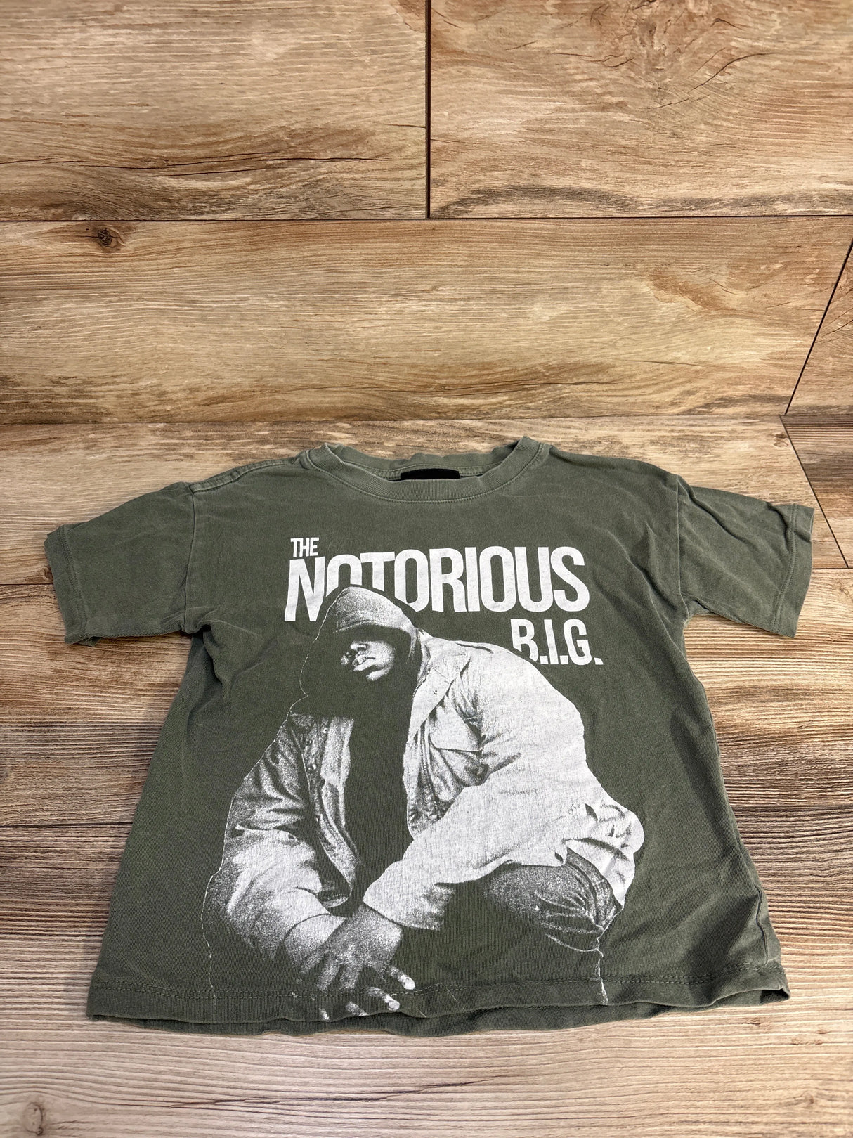 The Notorious B.I.G. T-Shirt Green sz 5T
