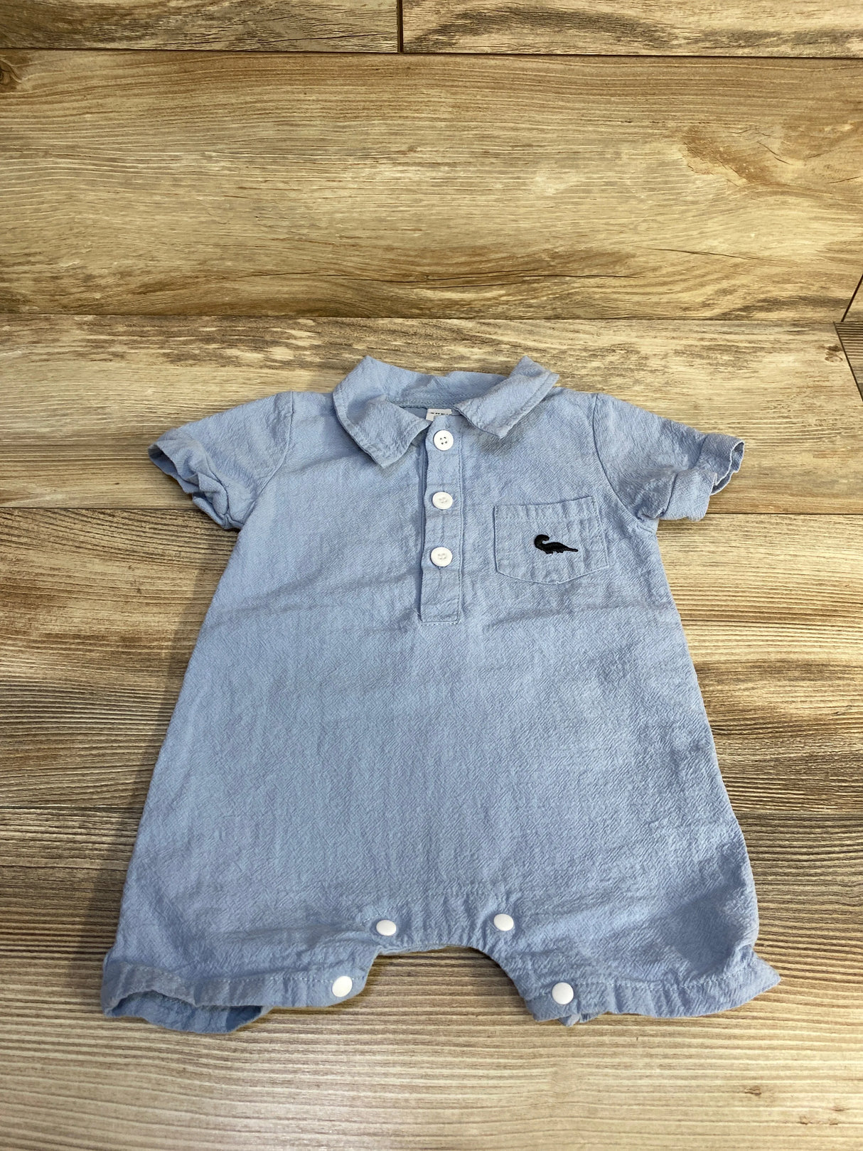 Shein Romper Blue sz 3-6m - Me n Mommy To Be