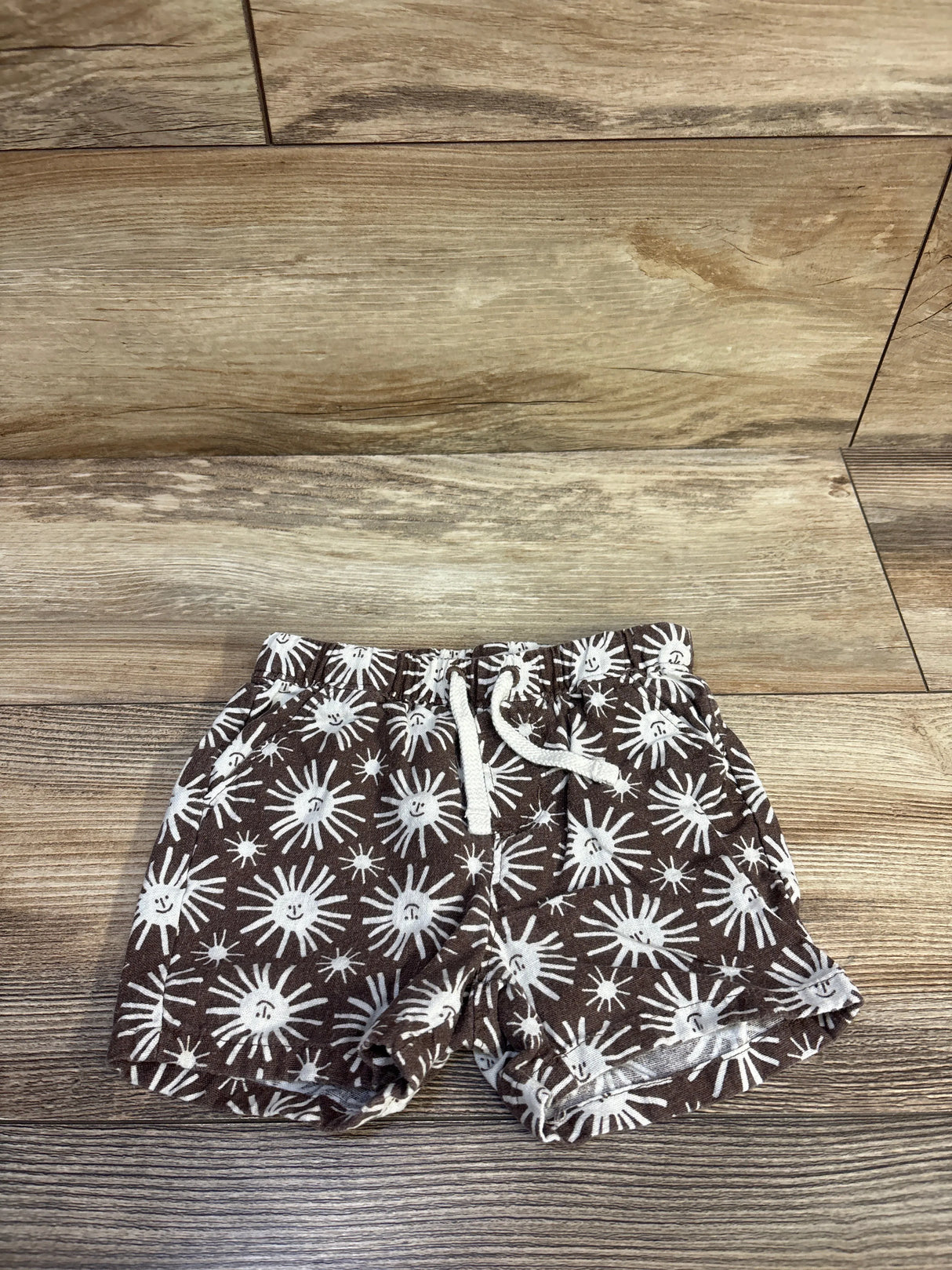 Old Navy Linen-Blend Shorts Brown sz 6-12m