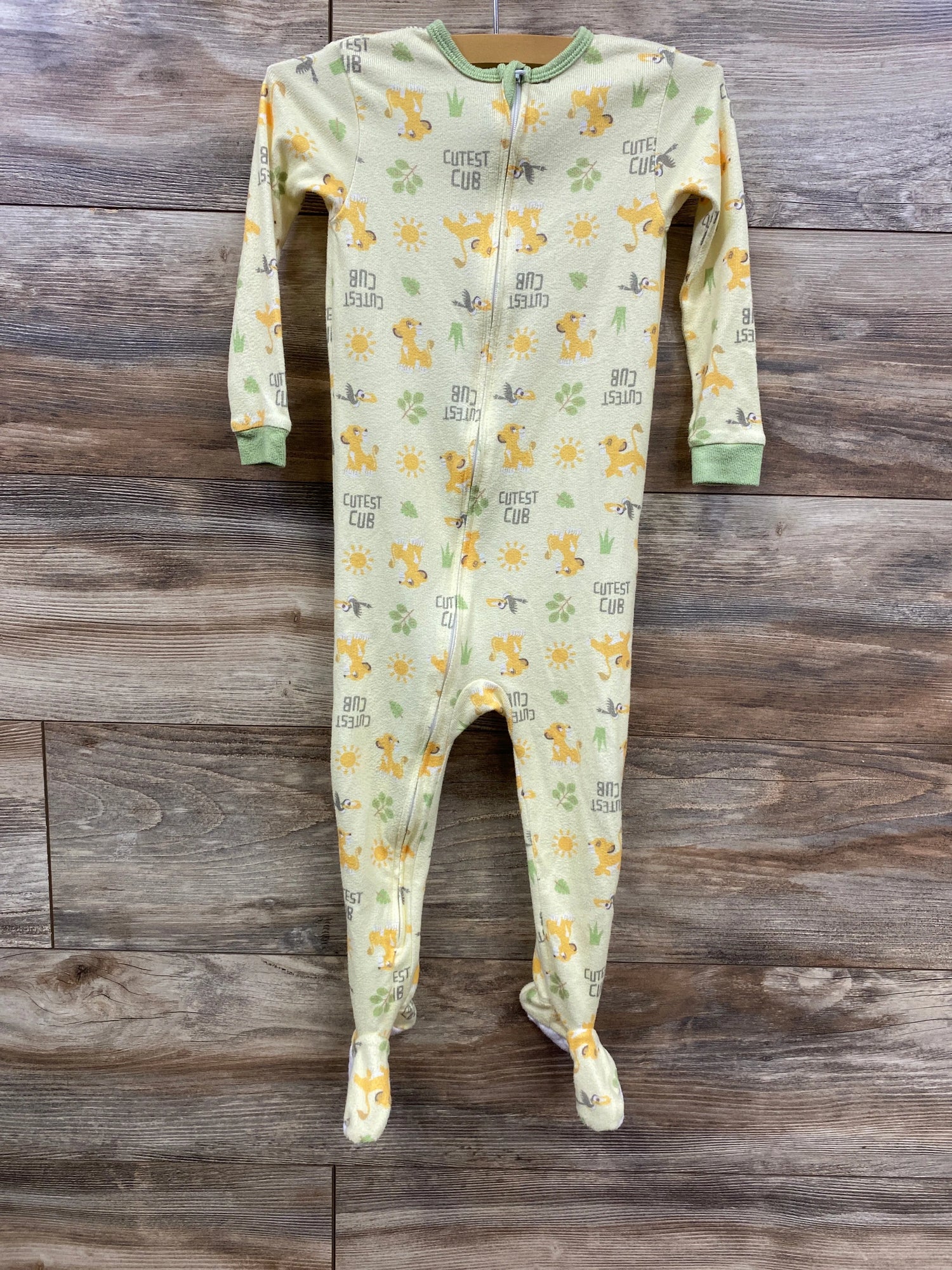 Disney Baby Sleeper Yellow sz 24m